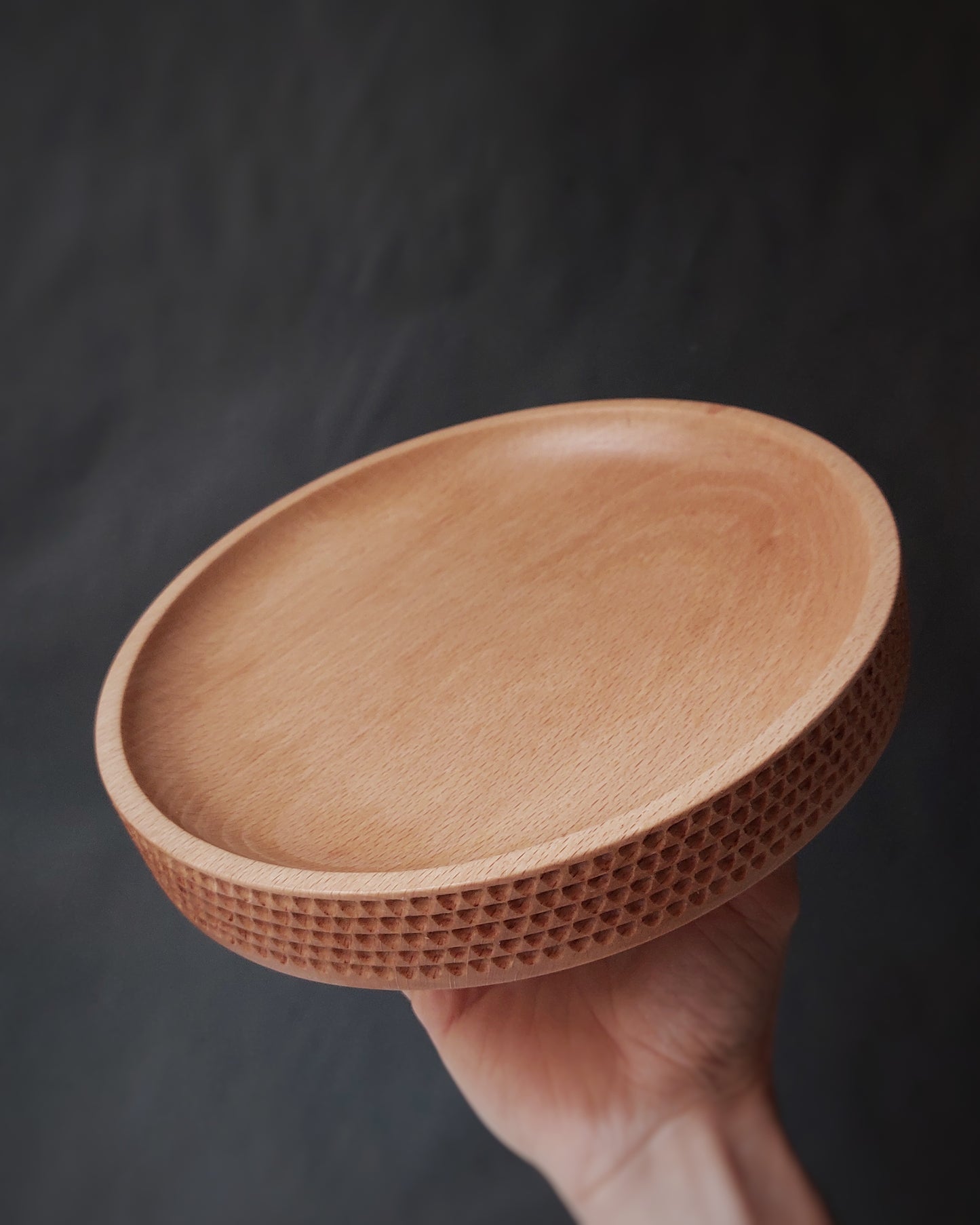 A37 Beech wood tray