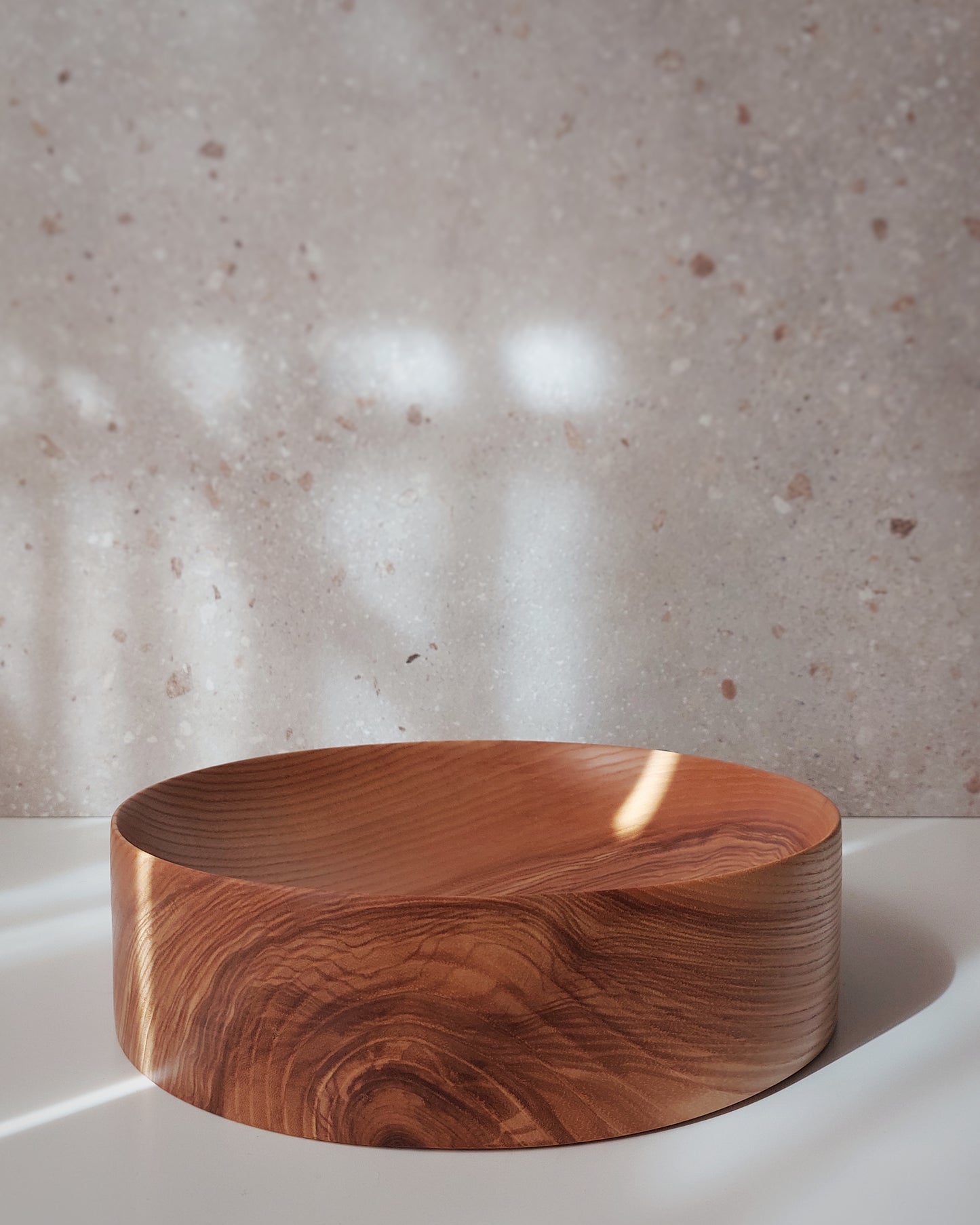 A35 Ash Wood Centerpiece
