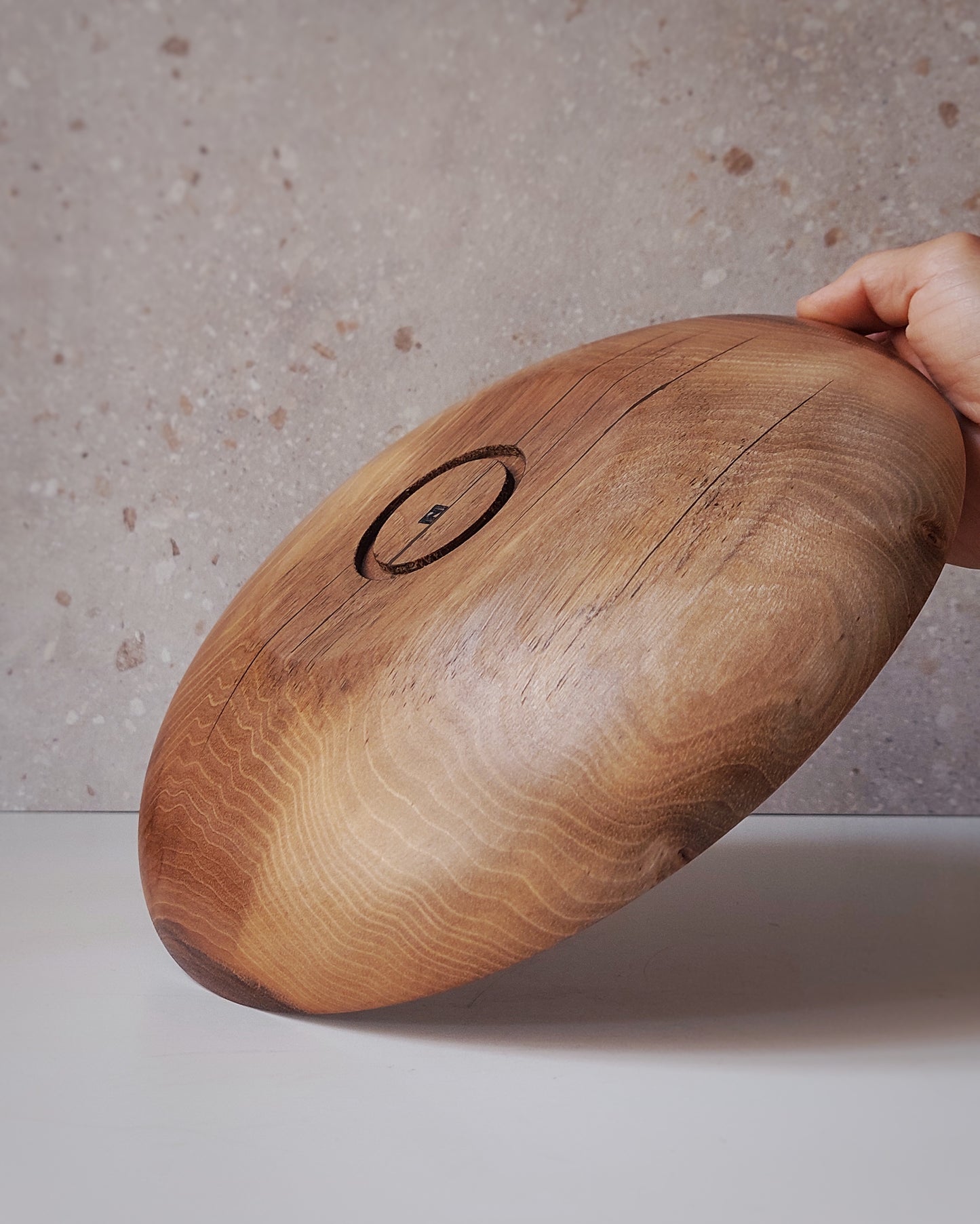 A29 Centro mesa de madera de Nogal Iberico