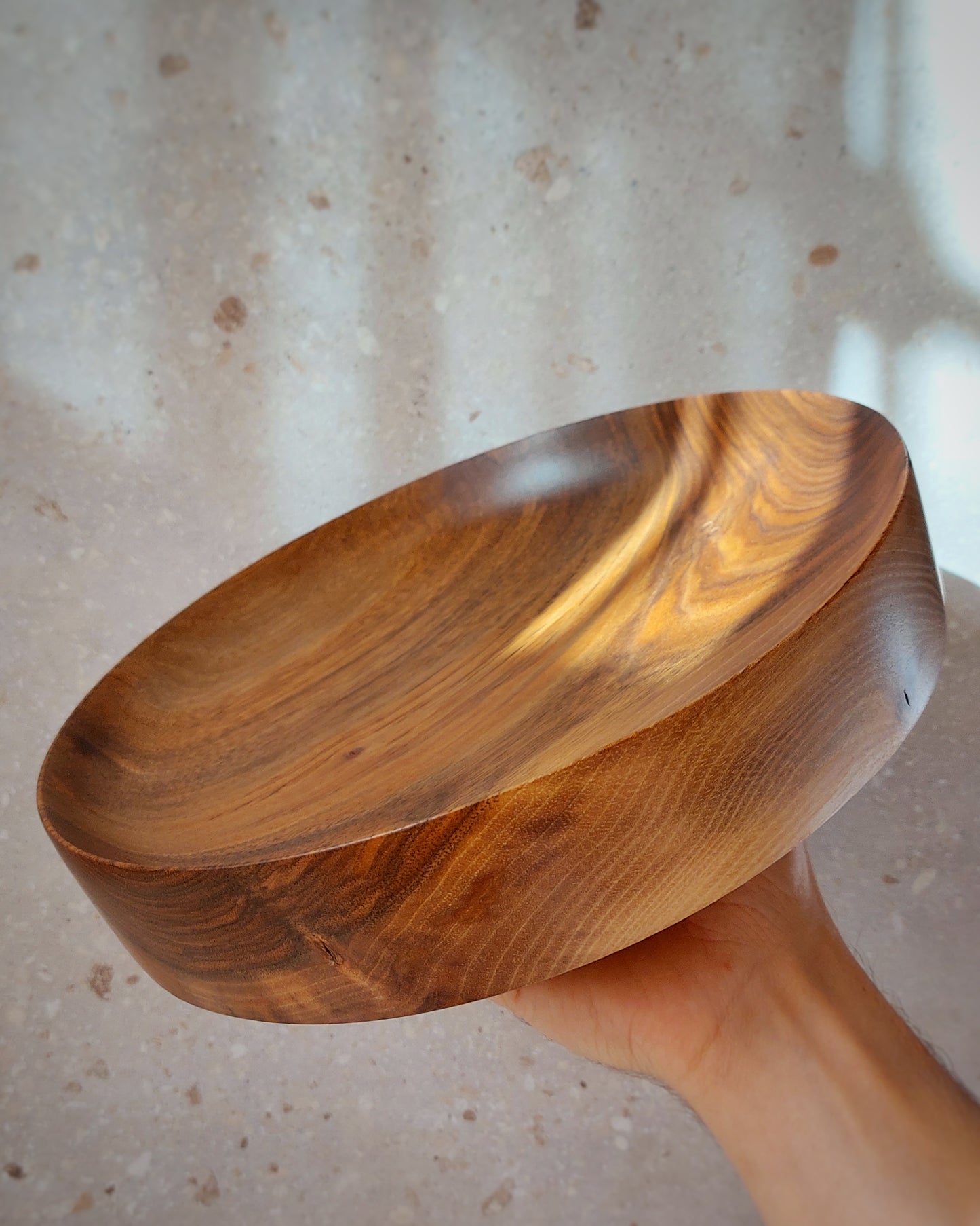 A54 Iberian Walnut Wood Center