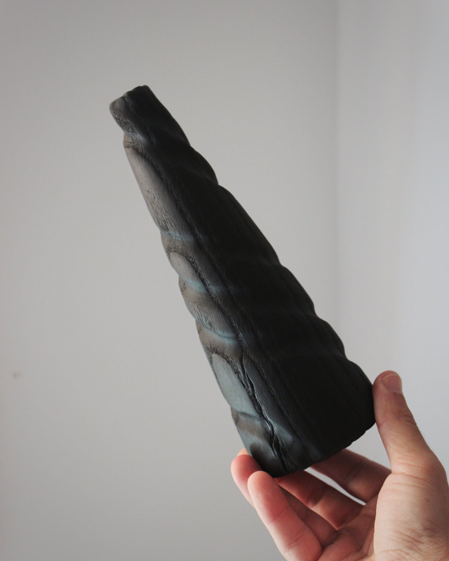 B39 European Oak Wood Vase