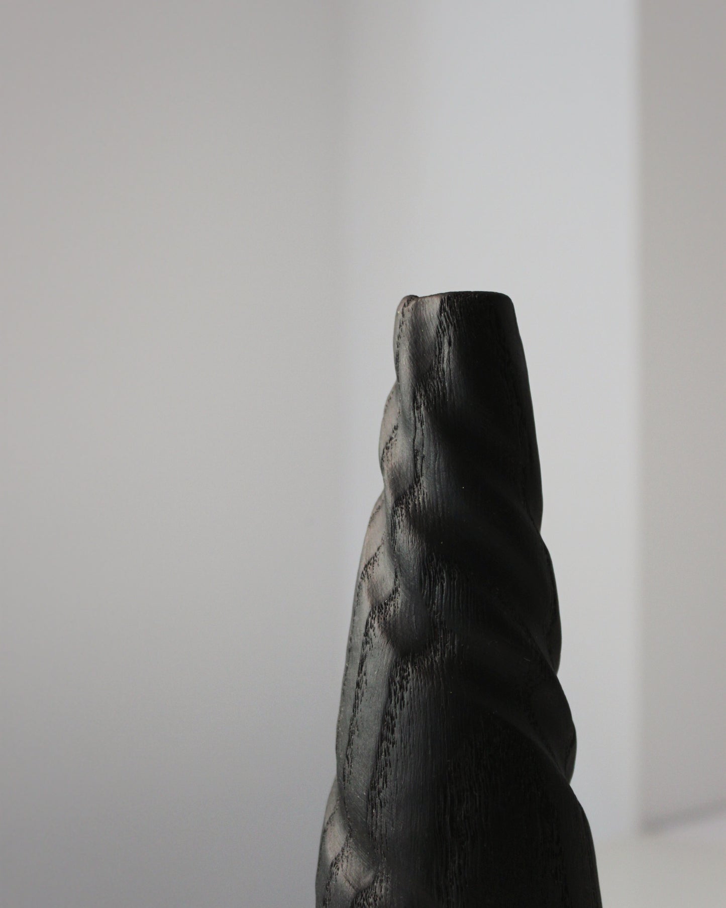 B39 European Oak Wood Vase
