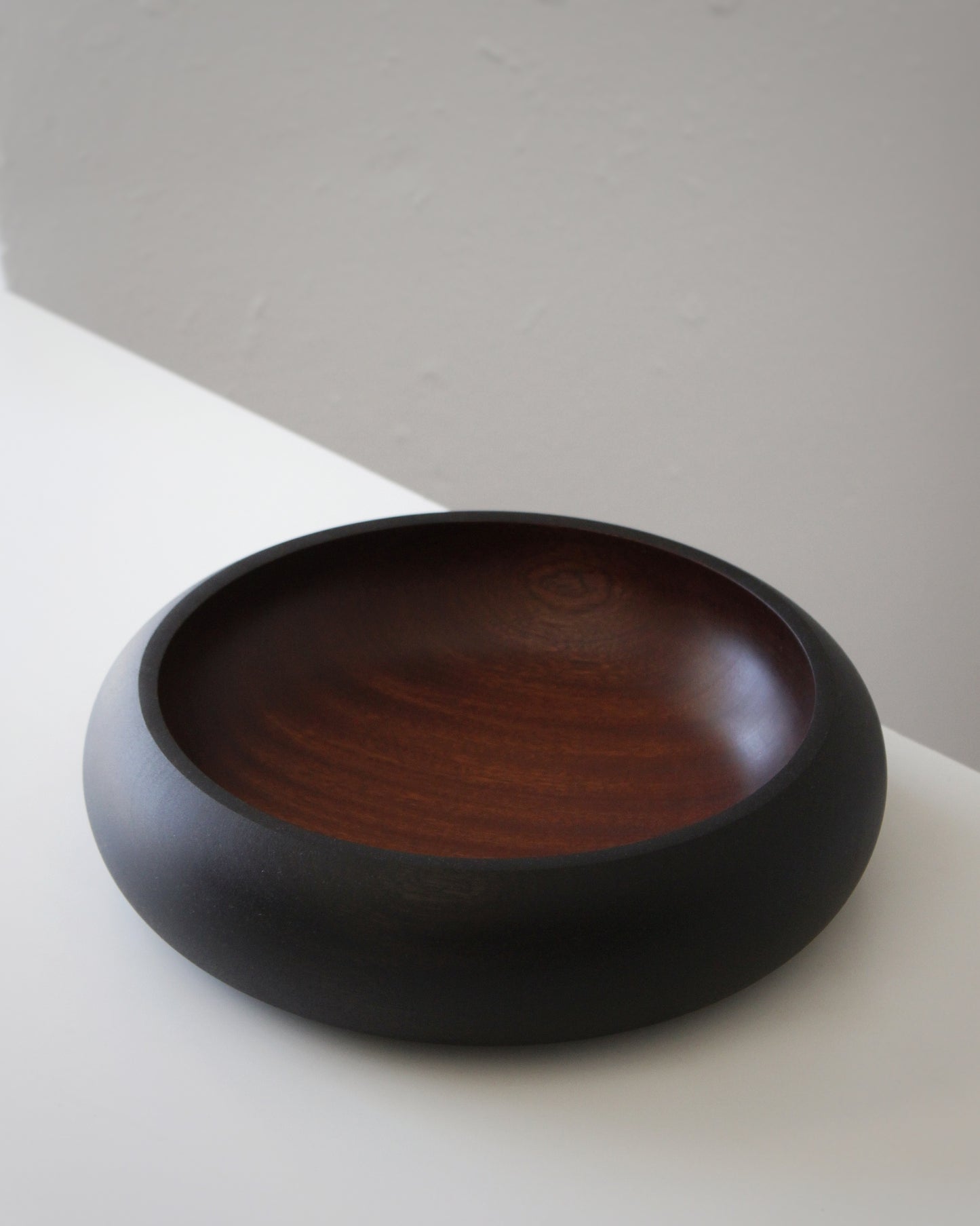 A117 Ebonized Sapele wood center