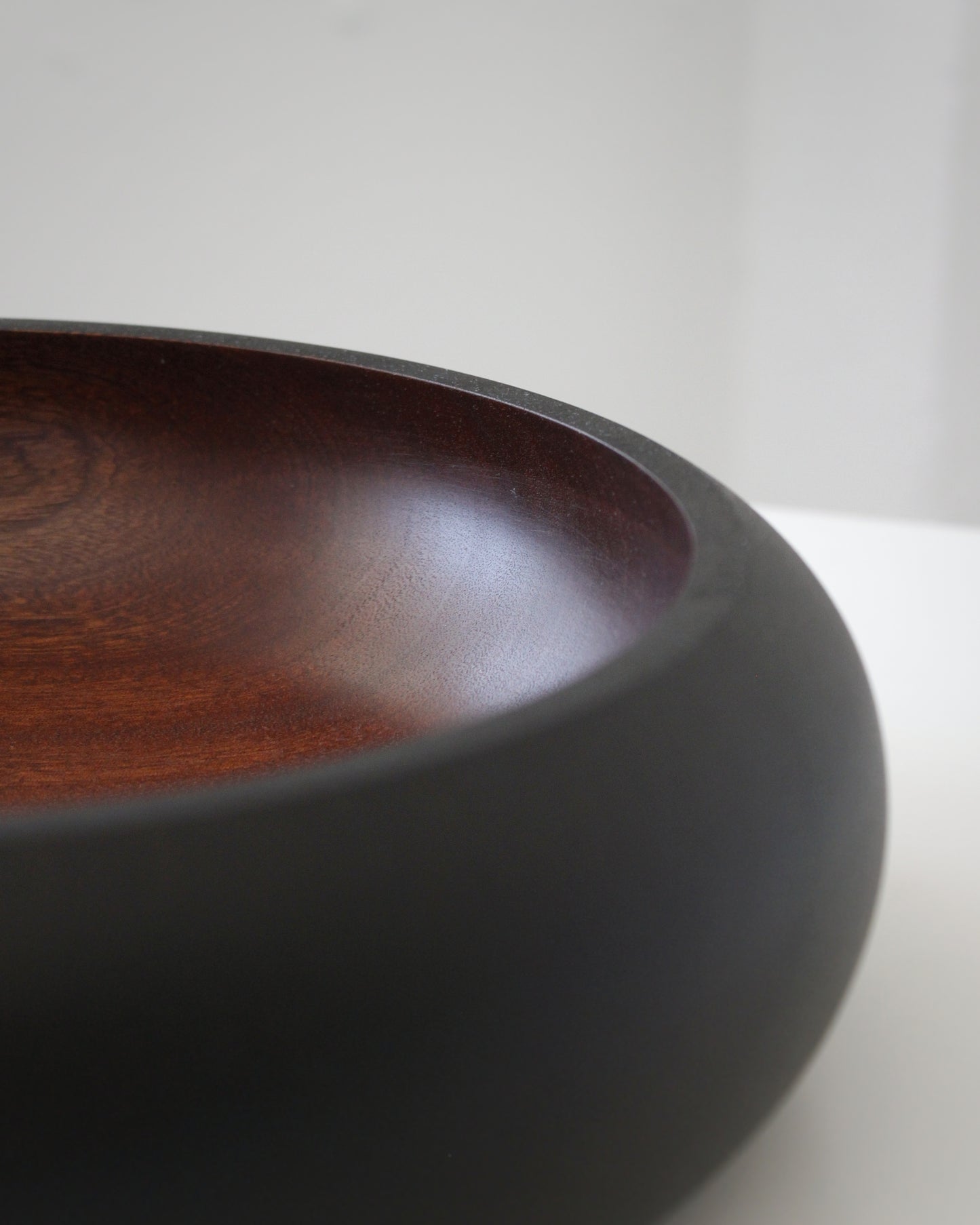 A117 Ebonized Sapele wood center