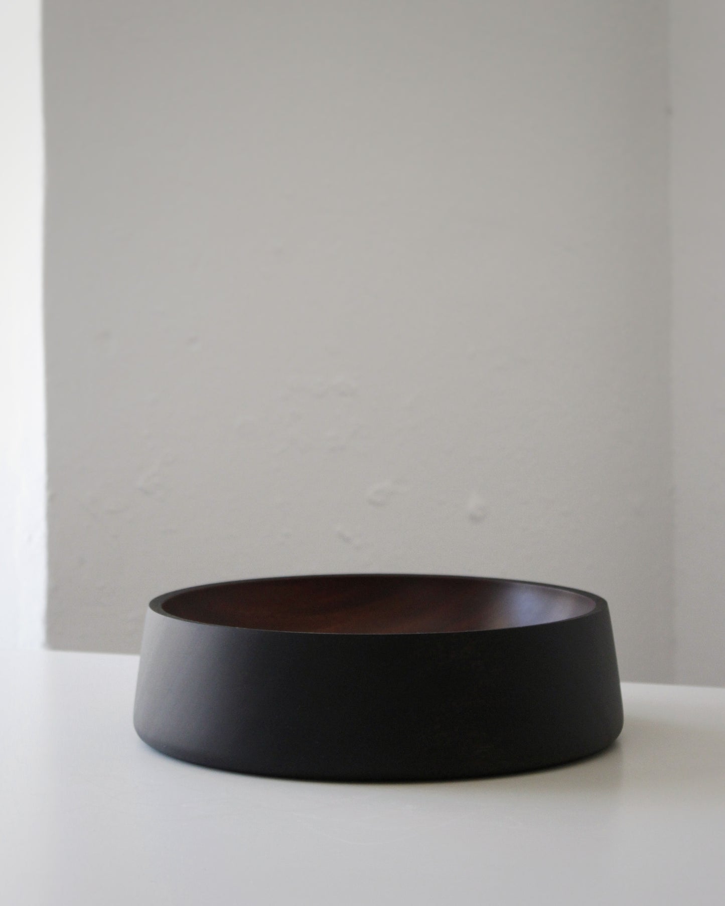 A118 Ebonized Sapele wood center