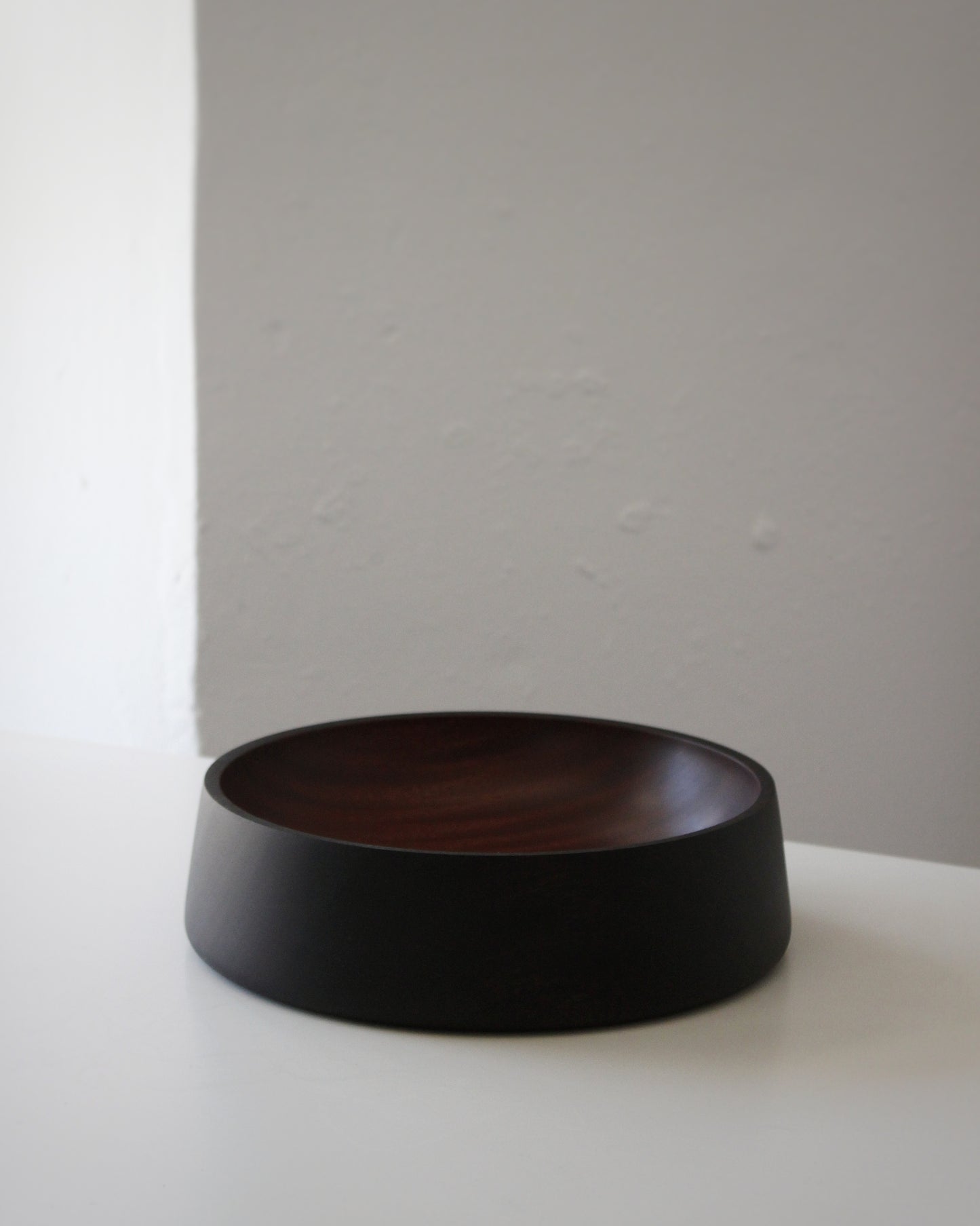A118 Ebonized Sapele wood center