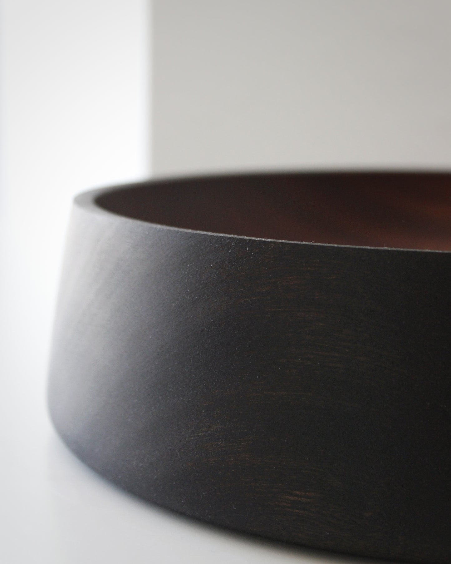 A118 Ebonized Sapele wood center