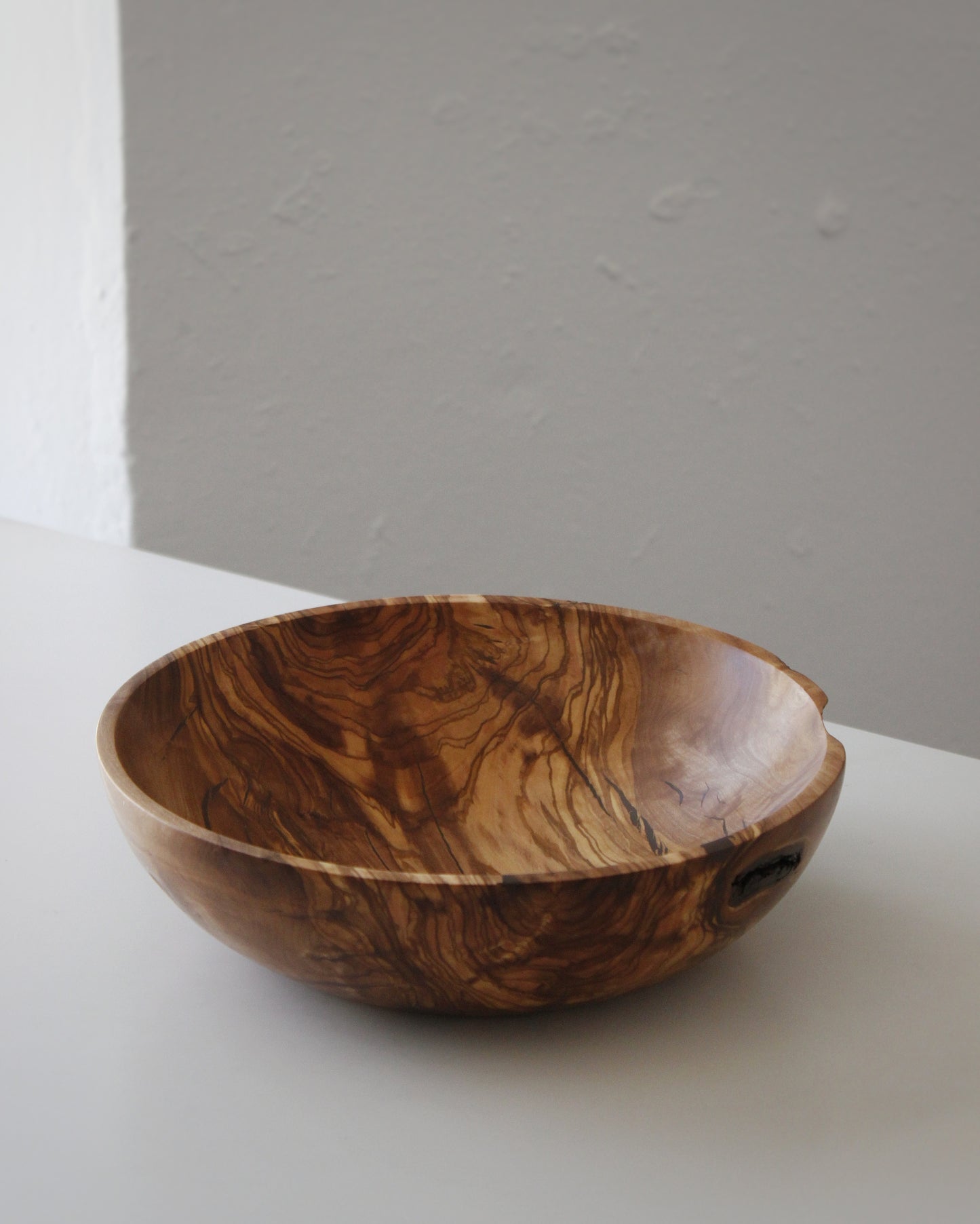 A120 Spanish Olive Wood Centerpiece