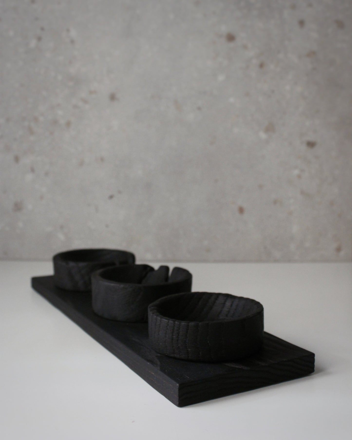 S06 Ash board and European Oak bowl set