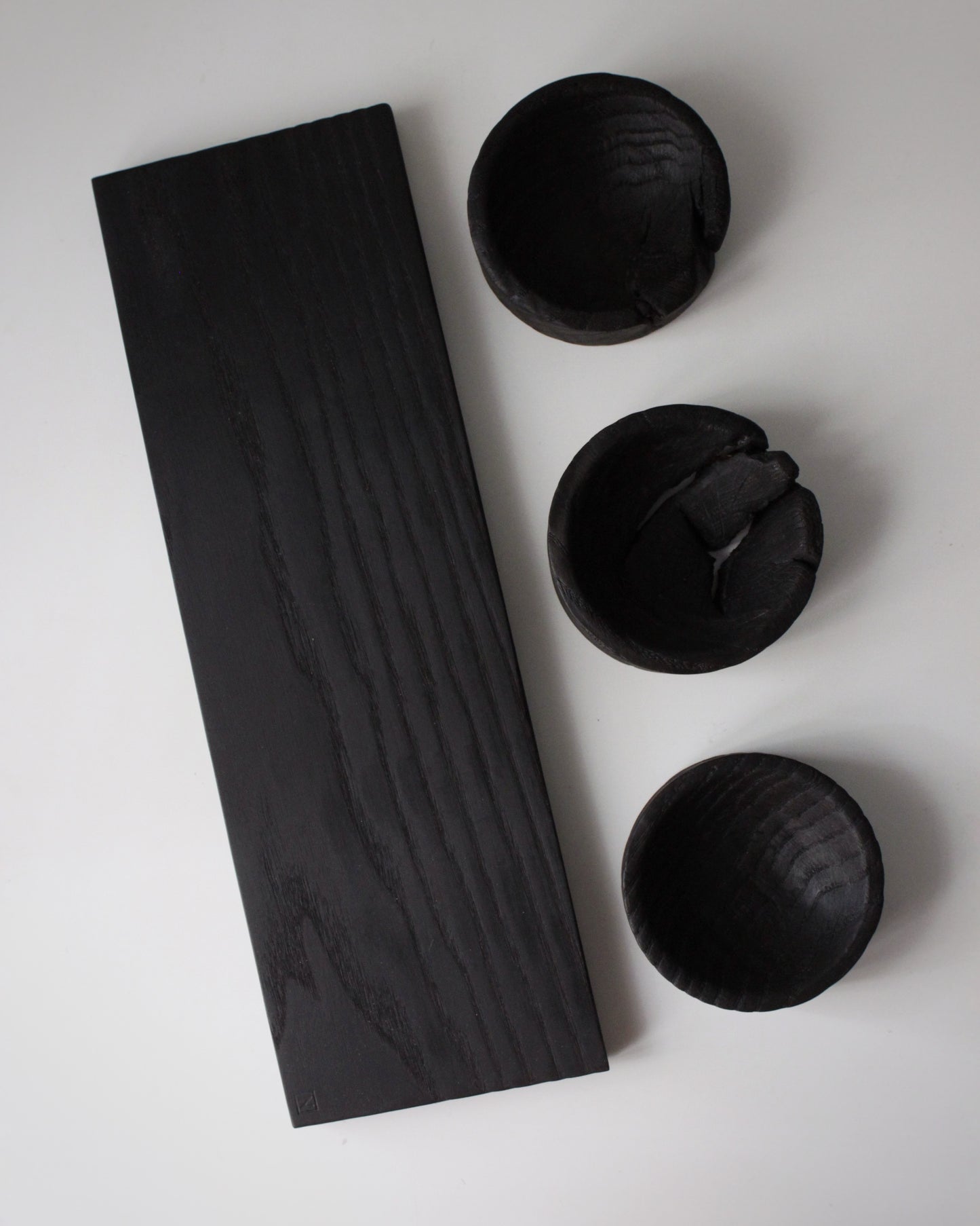 S06 Ash board and European Oak bowl set