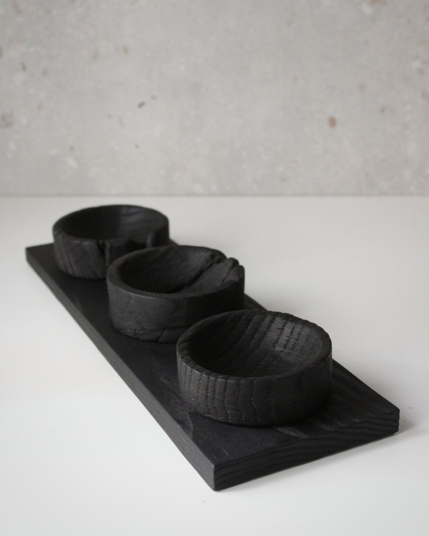 S06 Ash board and European Oak bowl set