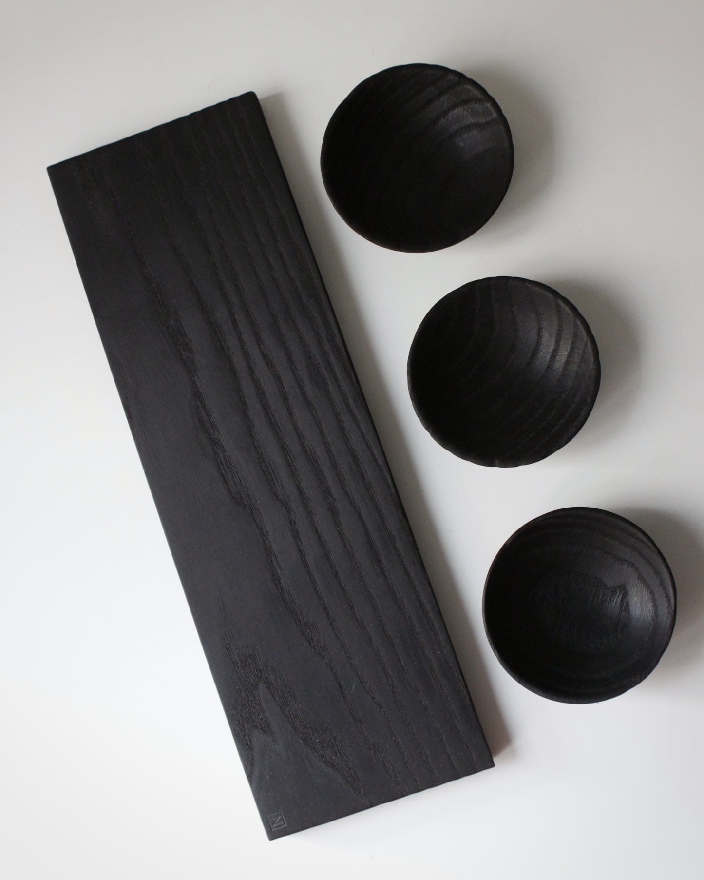 S05 Ash board and European Oak bowl set
