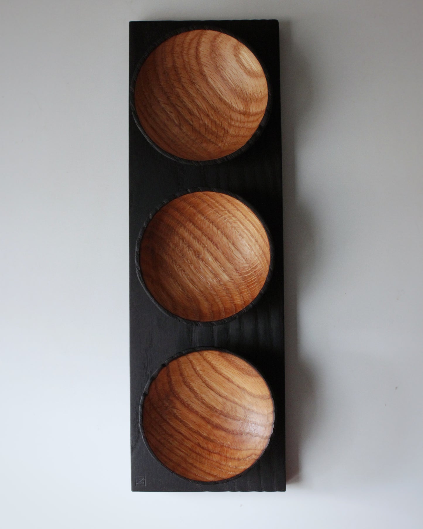 S04 Ash board and European Oak bowl set