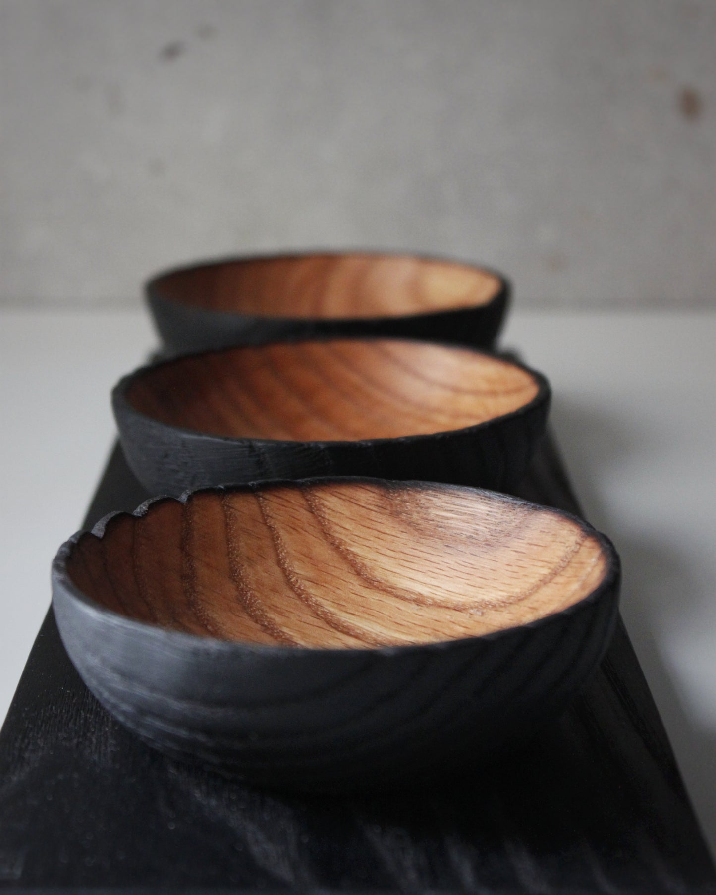 S04 Ash board and European Oak bowl set