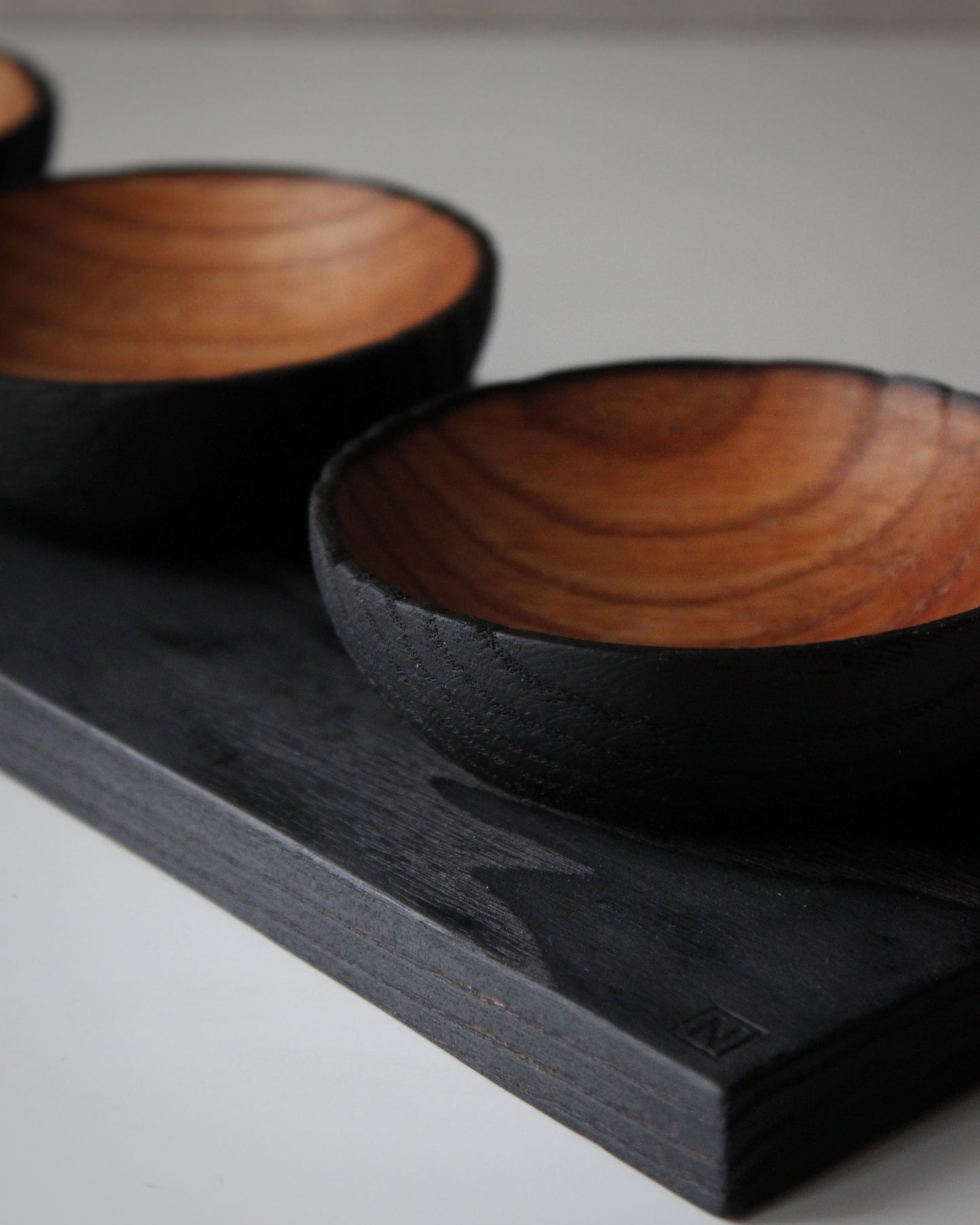 S04 Ash board and European Oak bowl set