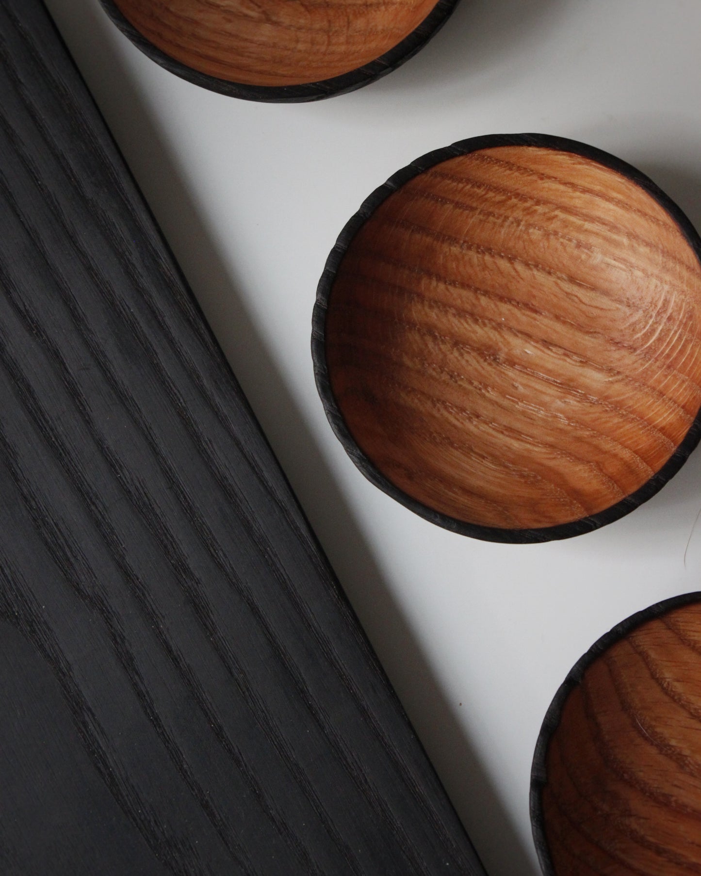S04 Ash board and European Oak bowl set