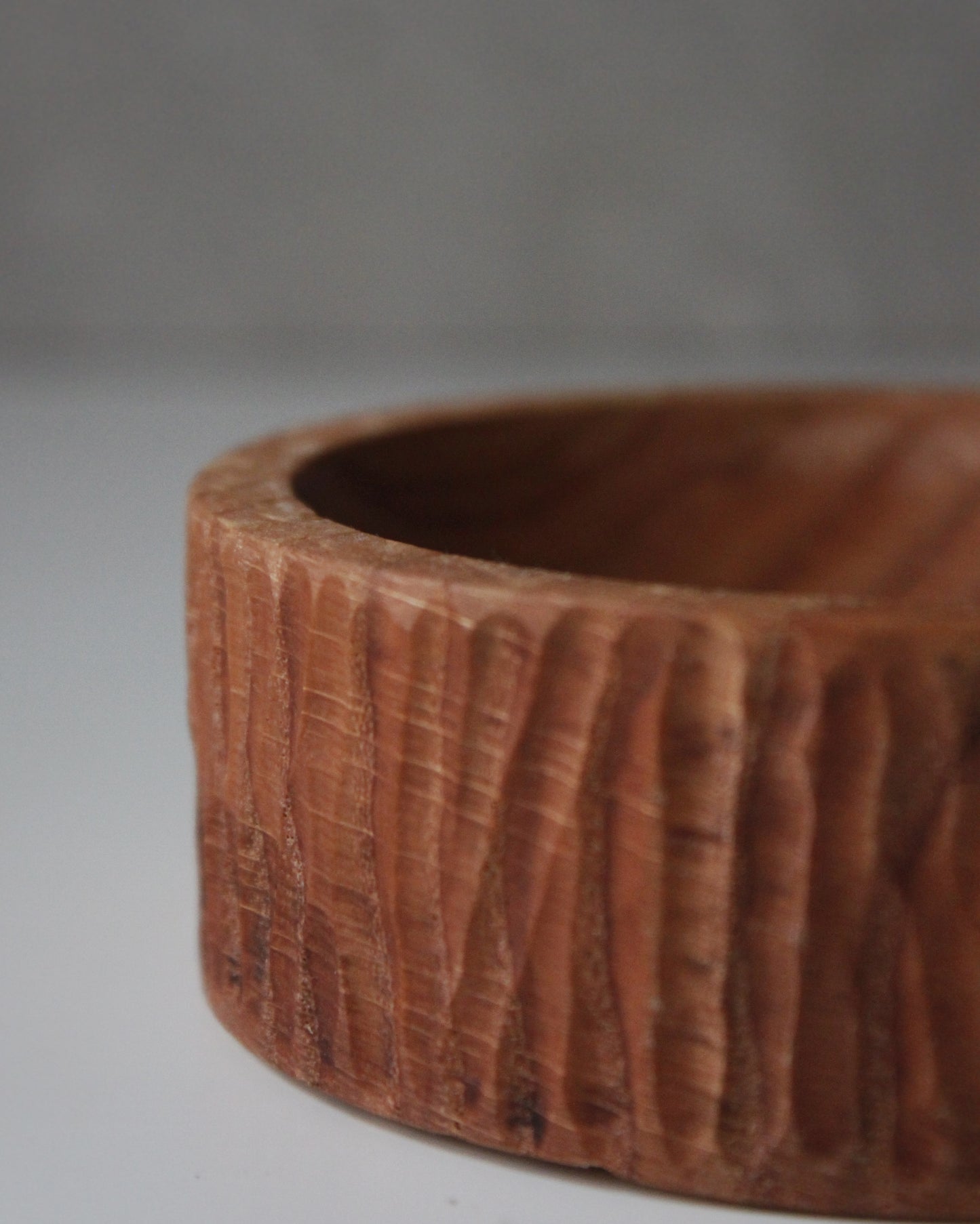 A63 Small European Oak Wood Bowl