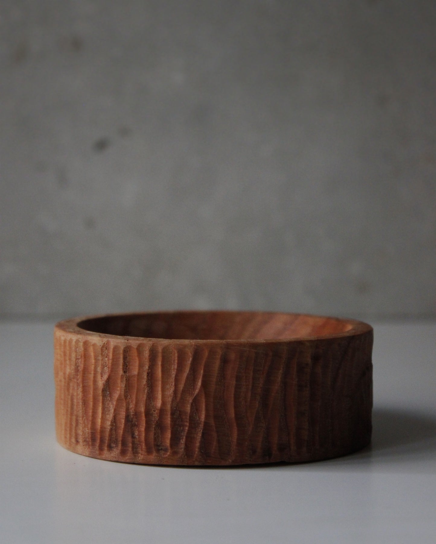 A63 Small European Oak Wood Bowl