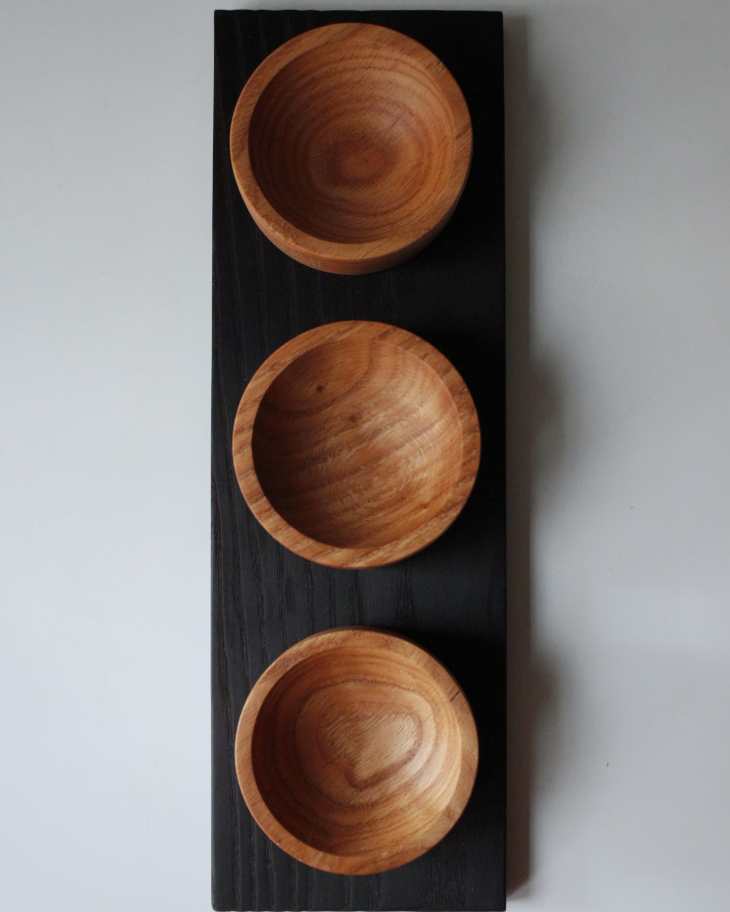 S03 Ash board and European Oak bowl set
