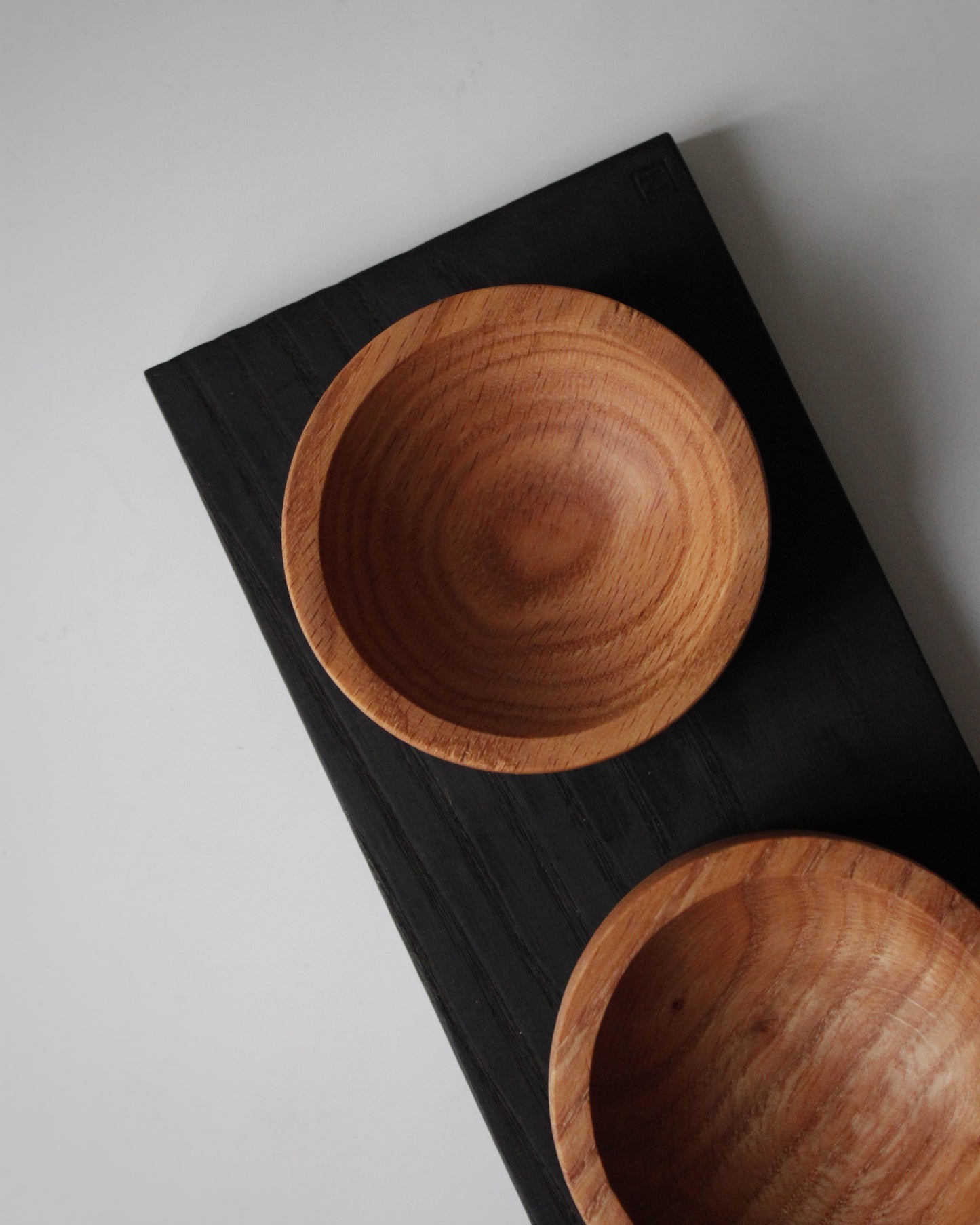 S03 Ash board and European Oak bowl set