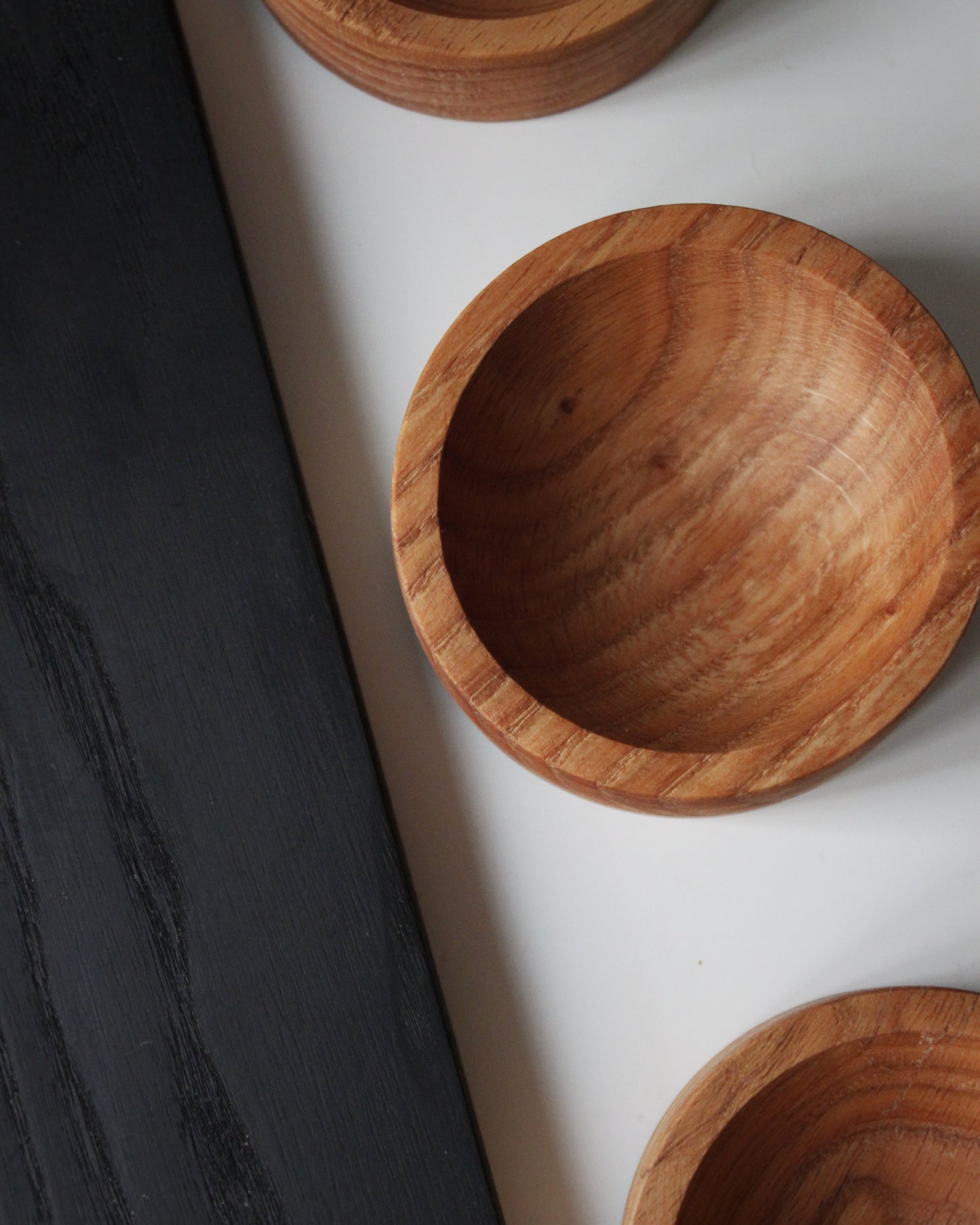 S03 Ash board and European Oak bowl set