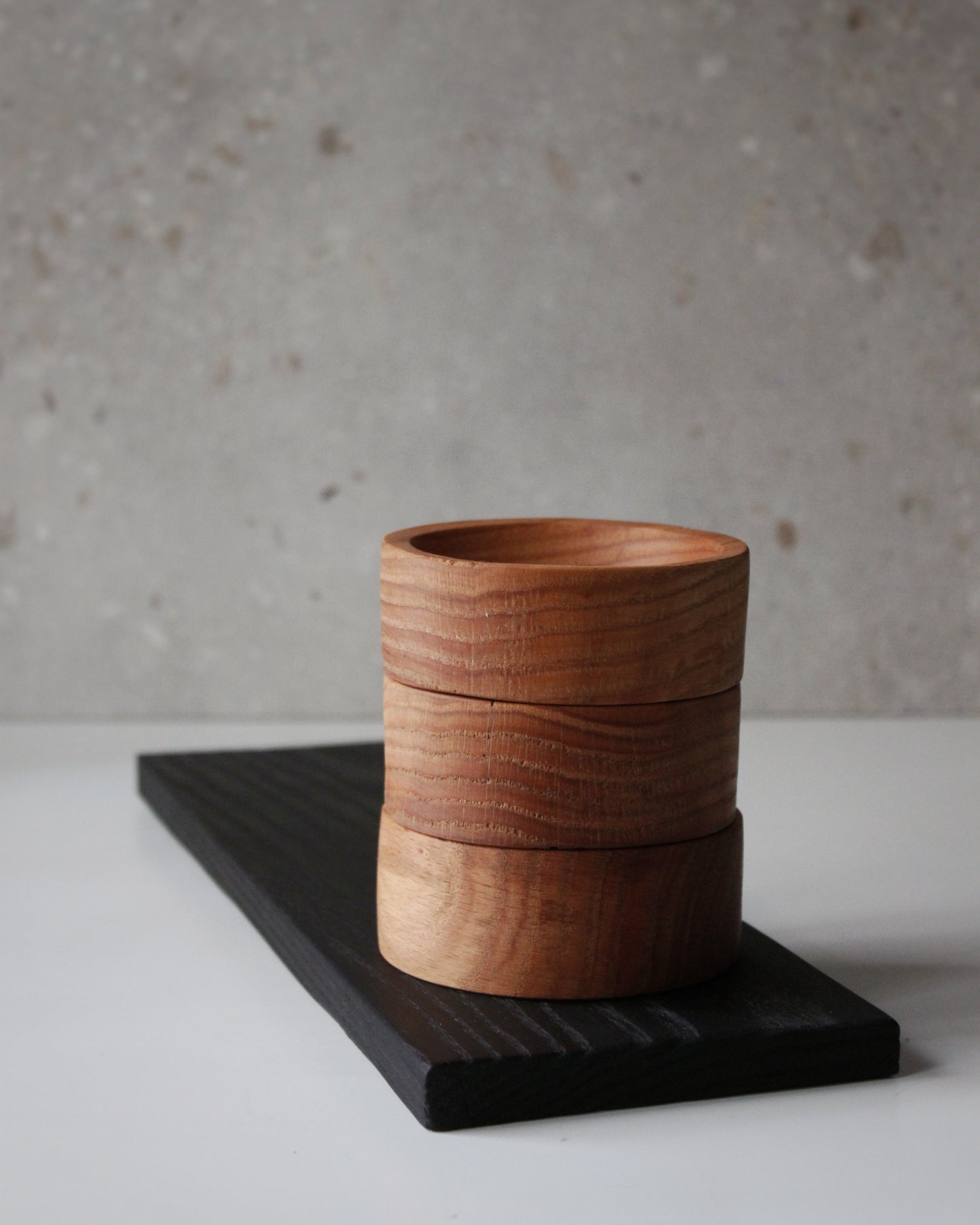 S03 Ash board and European Oak bowl set