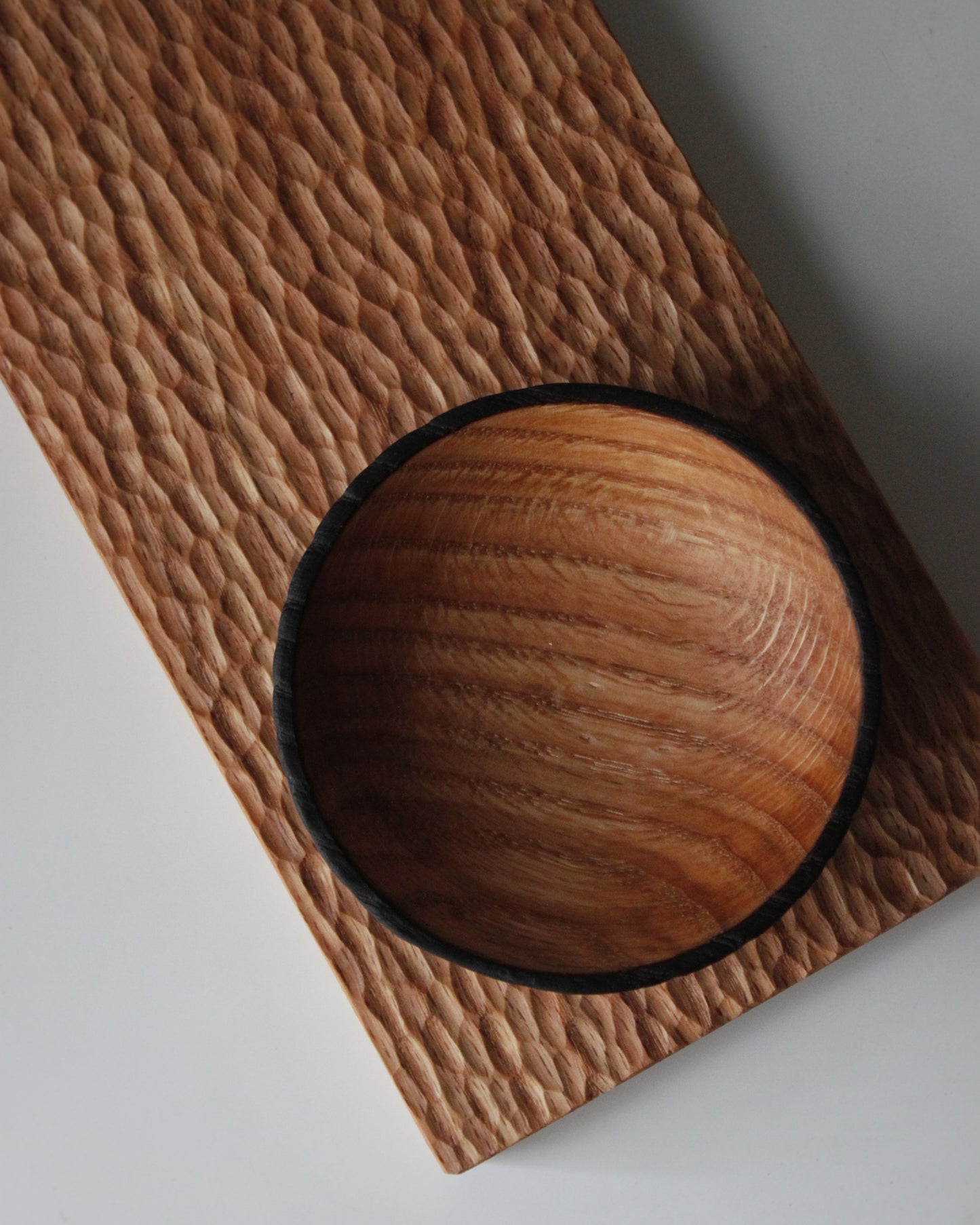 S12 European Oak Board and Bowl Set
