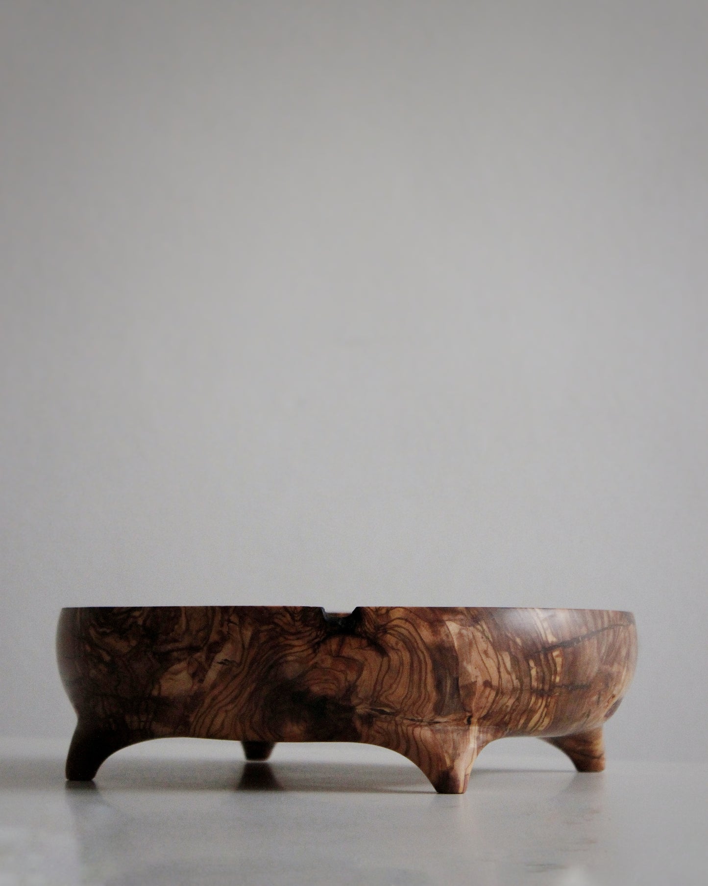 A68 Spanish Olive Wood Centerpiece