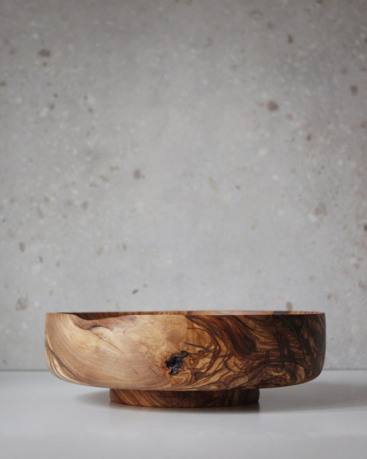 A73 Spanish Olive Wood Centerpiece