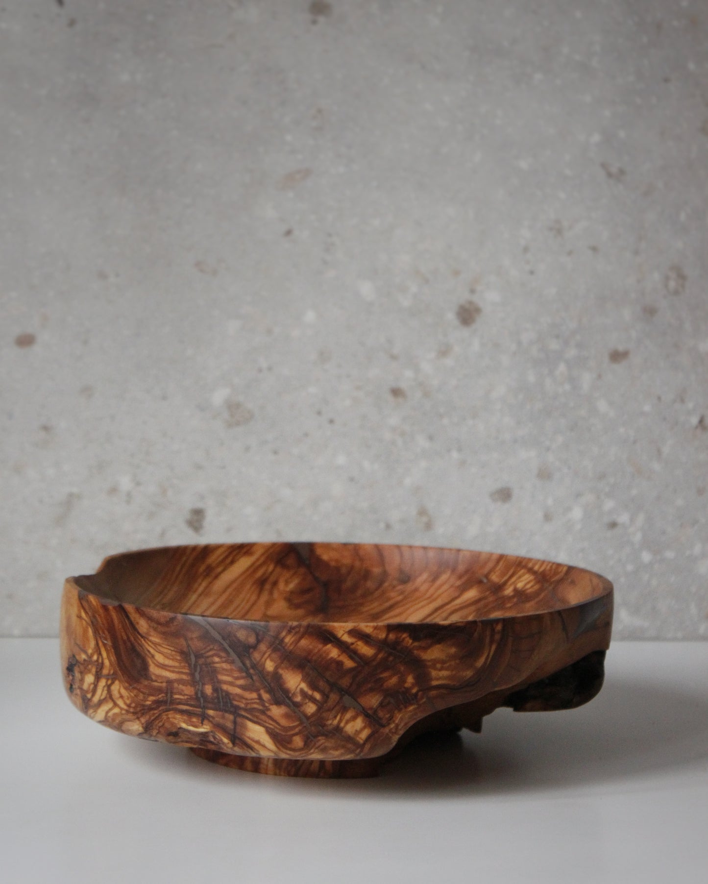 A73 Spanish Olive Wood Centerpiece