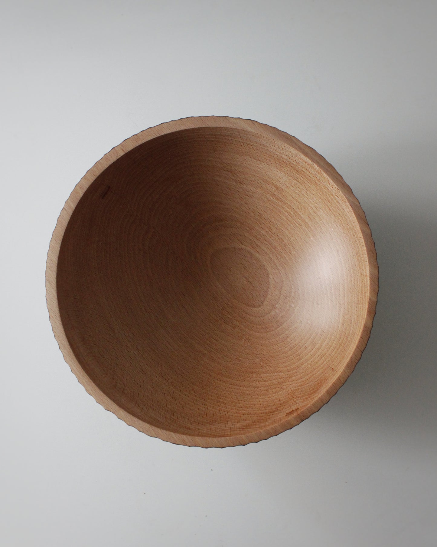 A179 Ebonized White Beech Wood Centerpiece