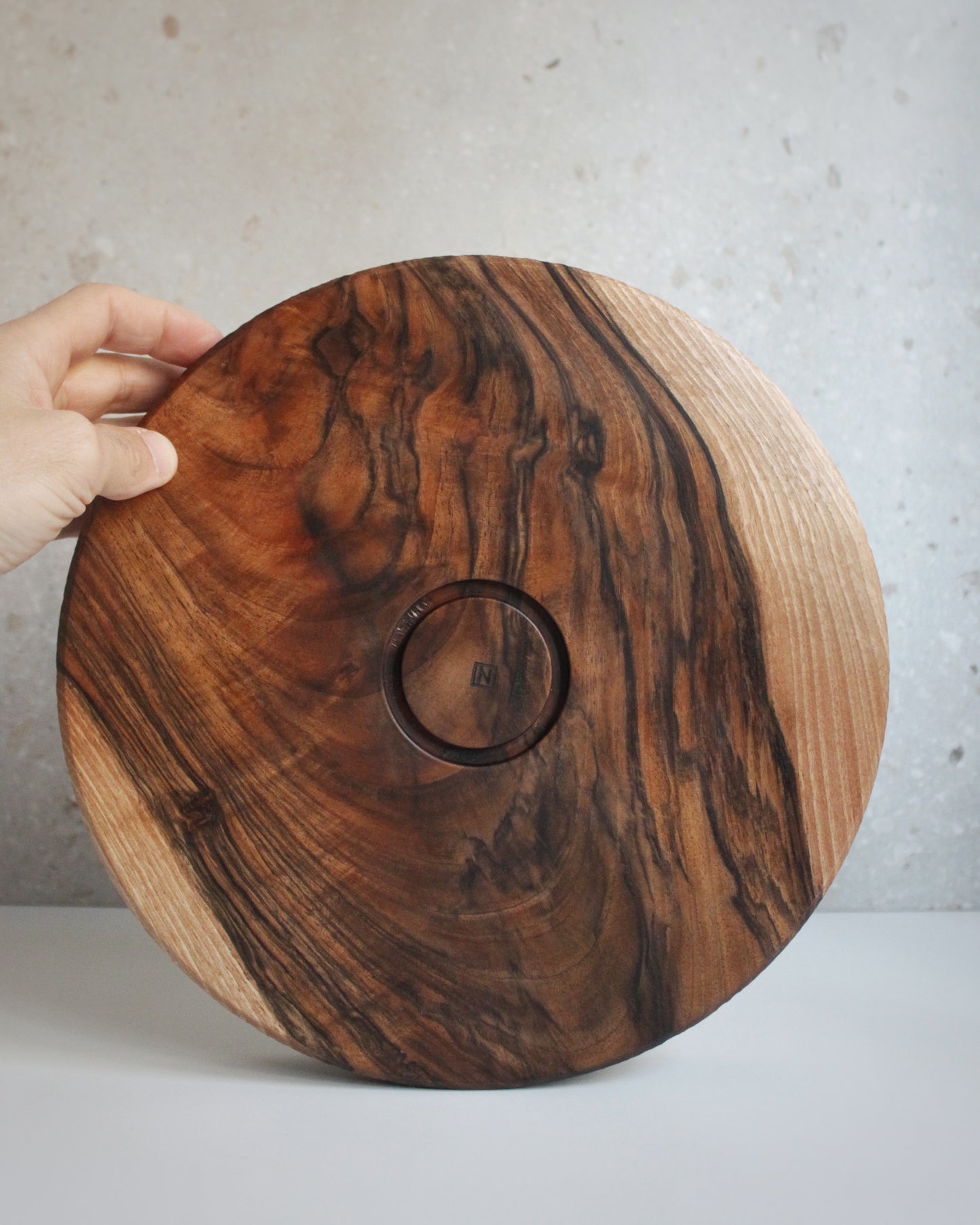 A77 Iberian Walnut Wood Center
