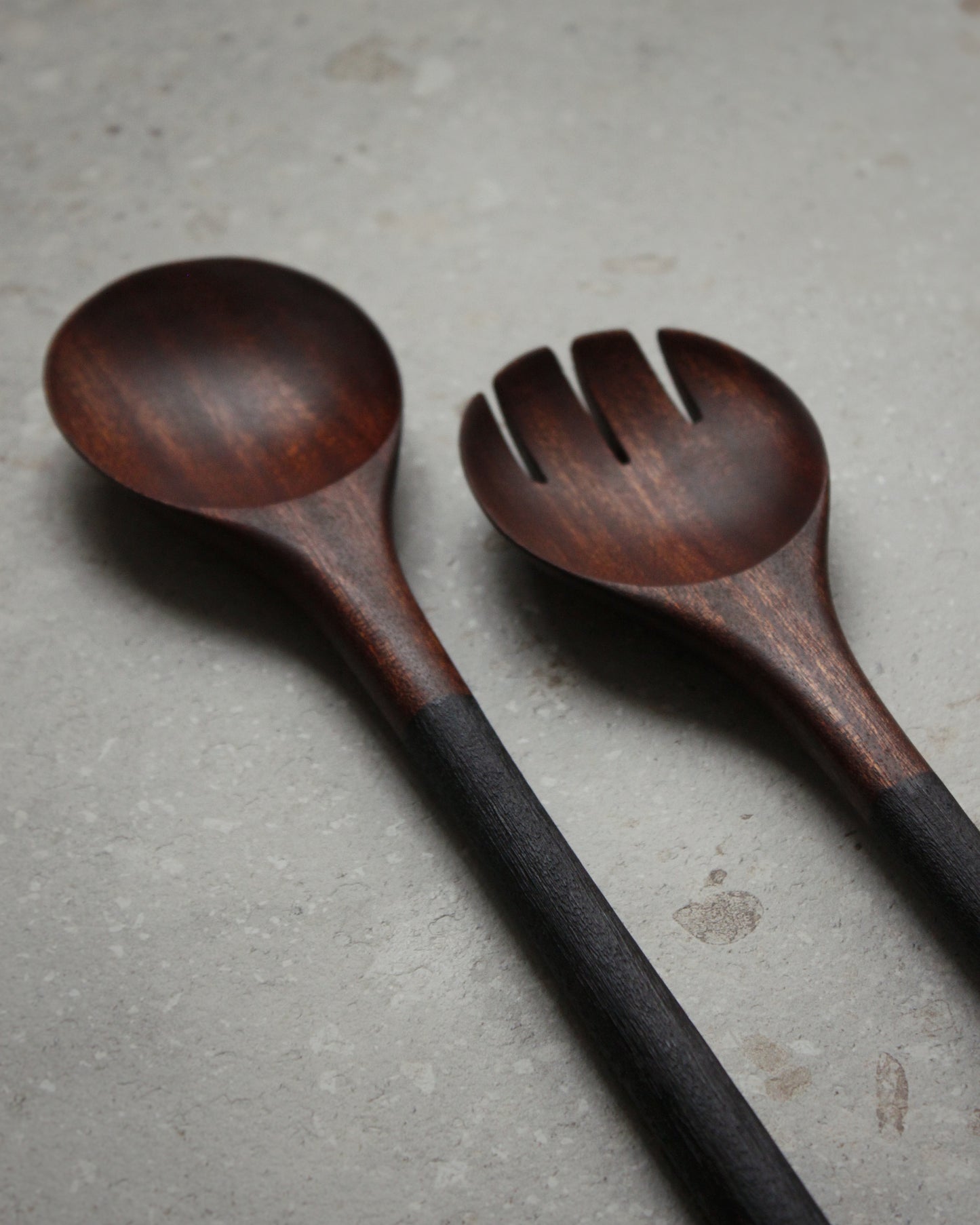 U01 Sapele Serving Spoons