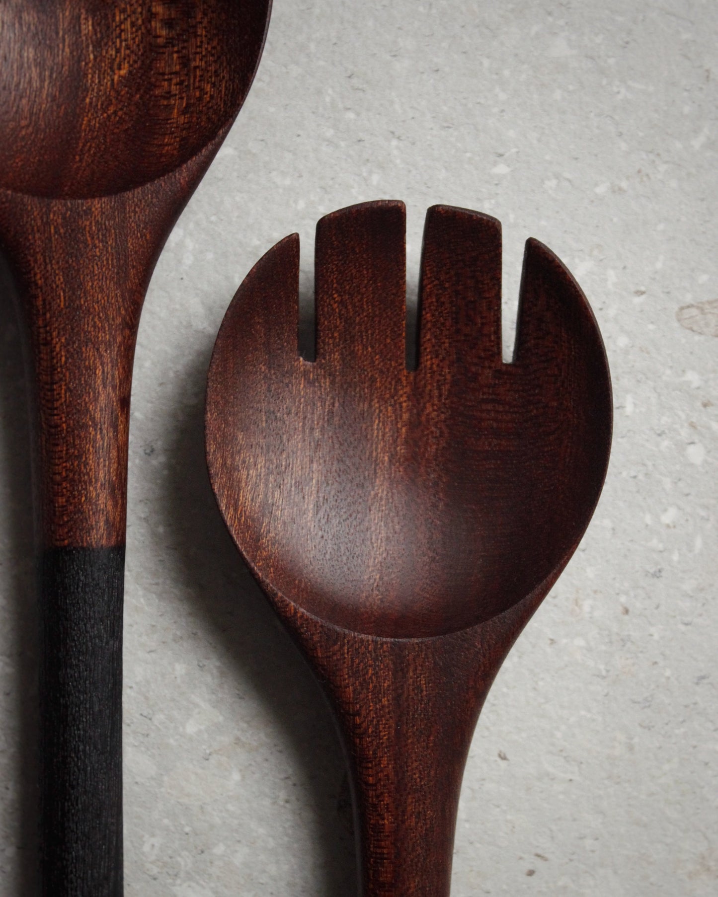U03 Sapele Serving Spoons