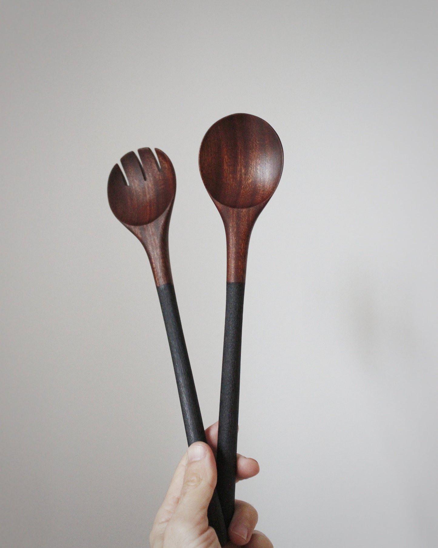 U03 Sapele Serving Spoons