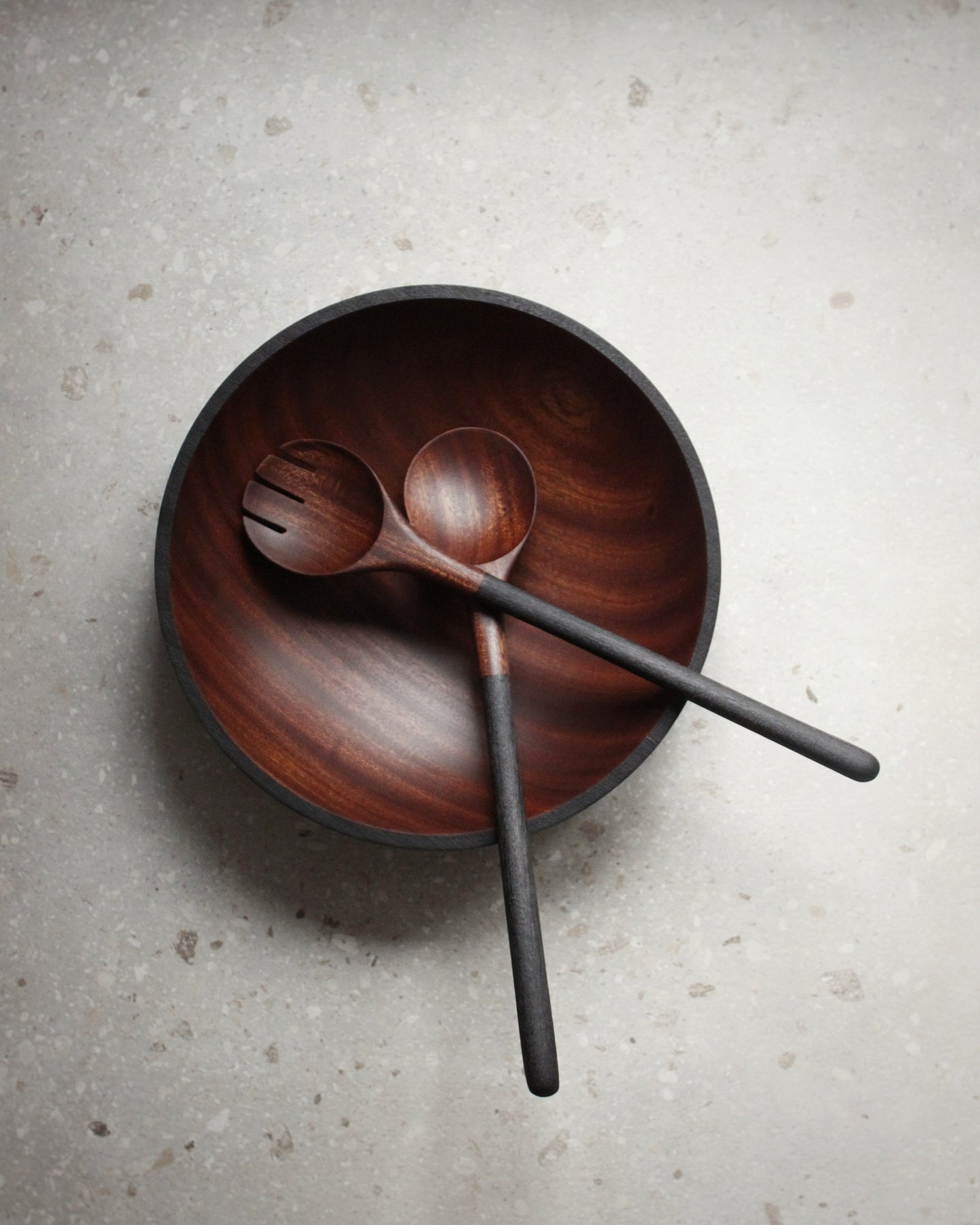 U03 Sapele Serving Spoons