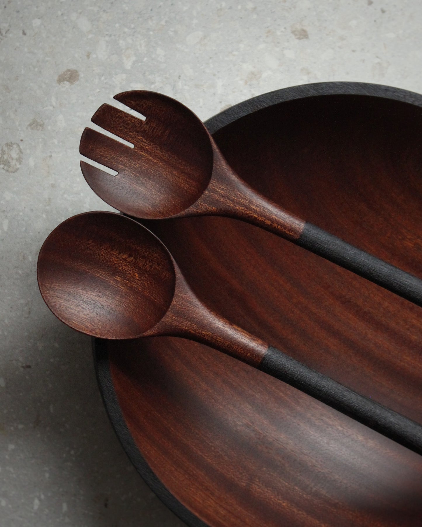 U01 Sapele Serving Spoons