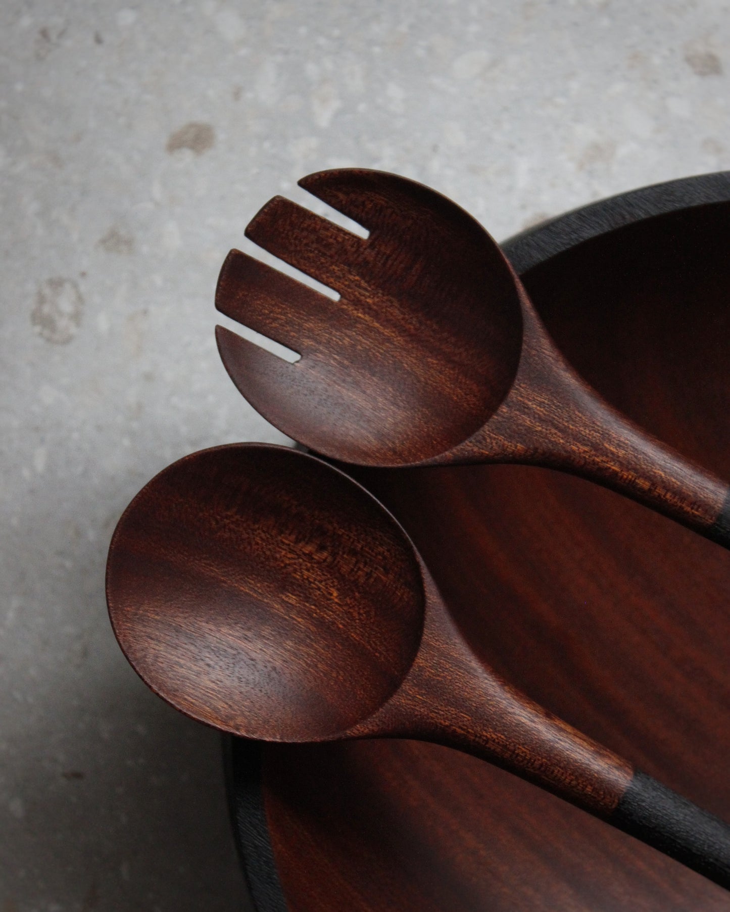 U01 Sapele Serving Spoons
