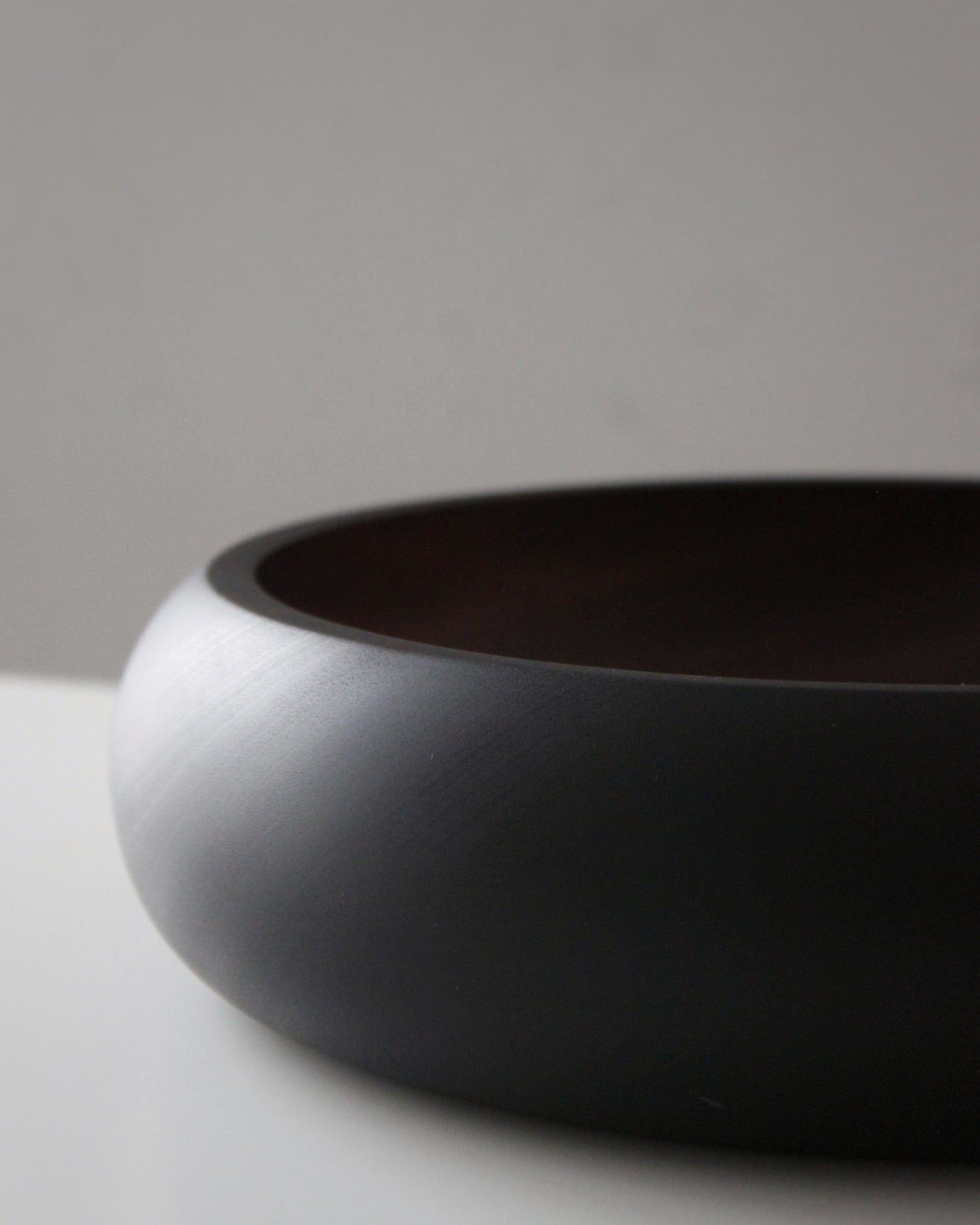 A186 Ebonized Sapele Wood Center