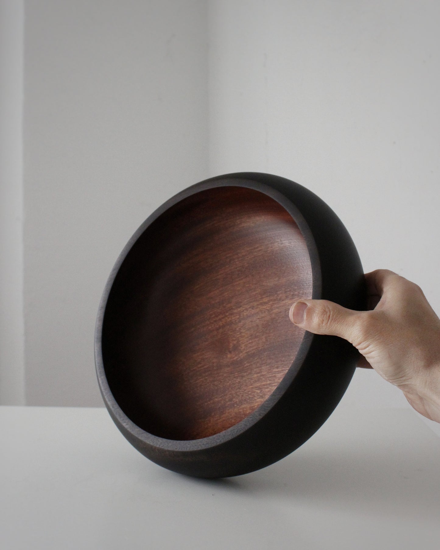 A186 Ebonized Sapele Wood Center