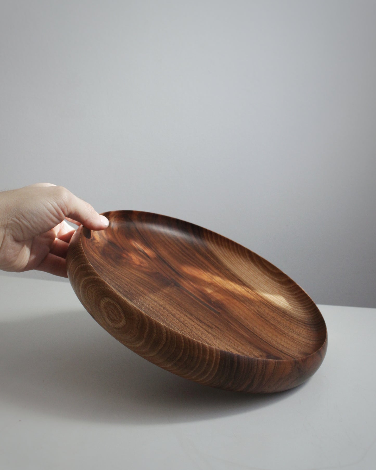 A87 Iberian Walnut Wood Center