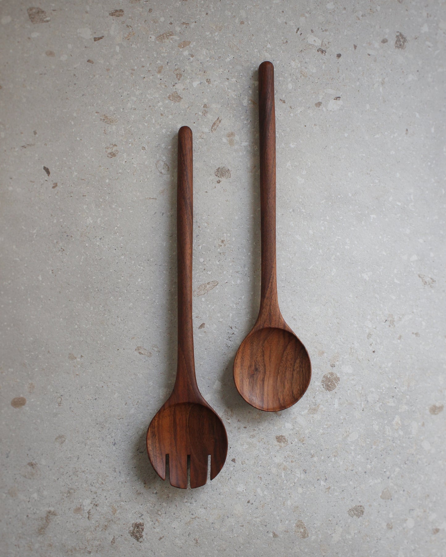 U02 Walnut Serving Spoons