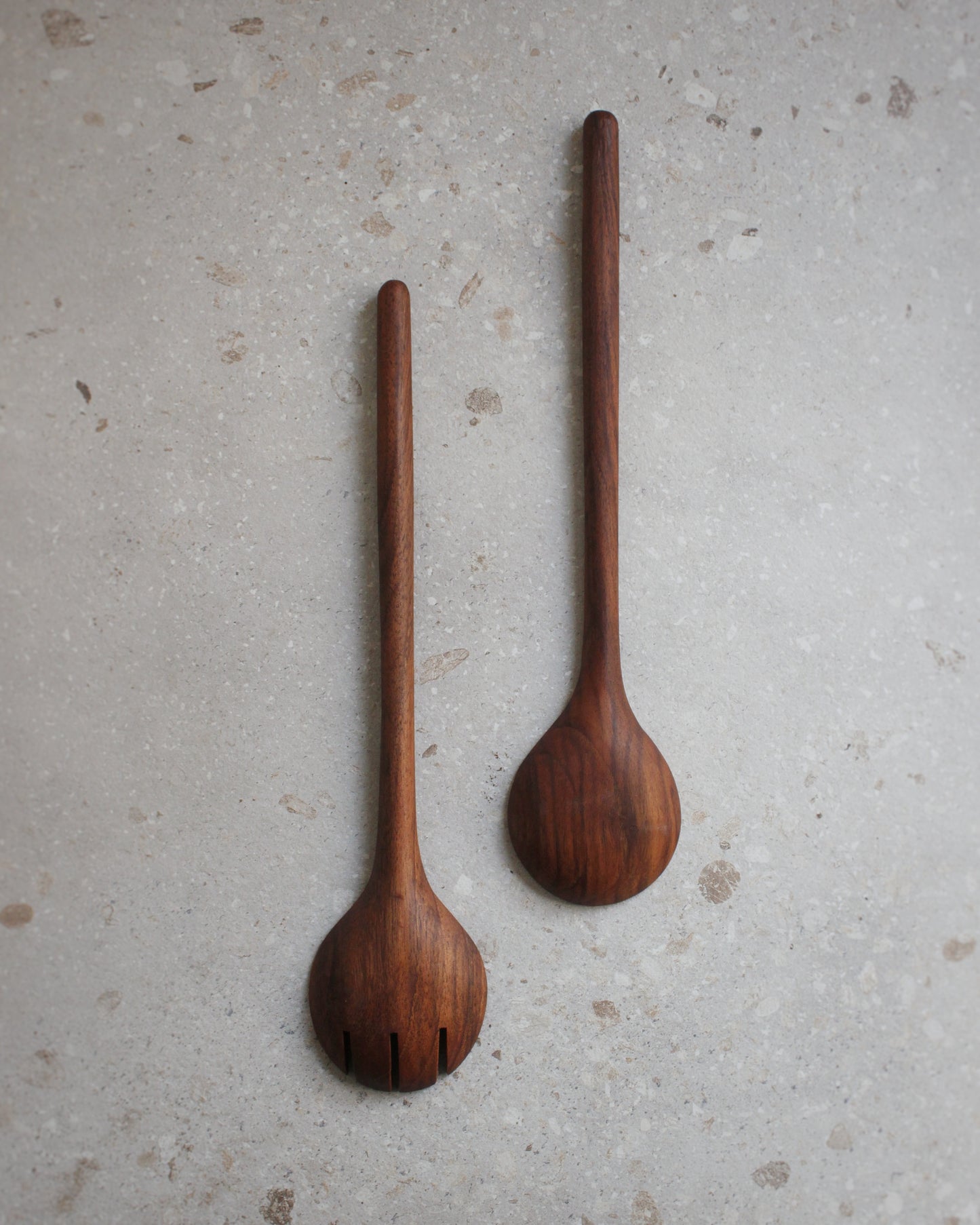 U02 Walnut Serving Spoons