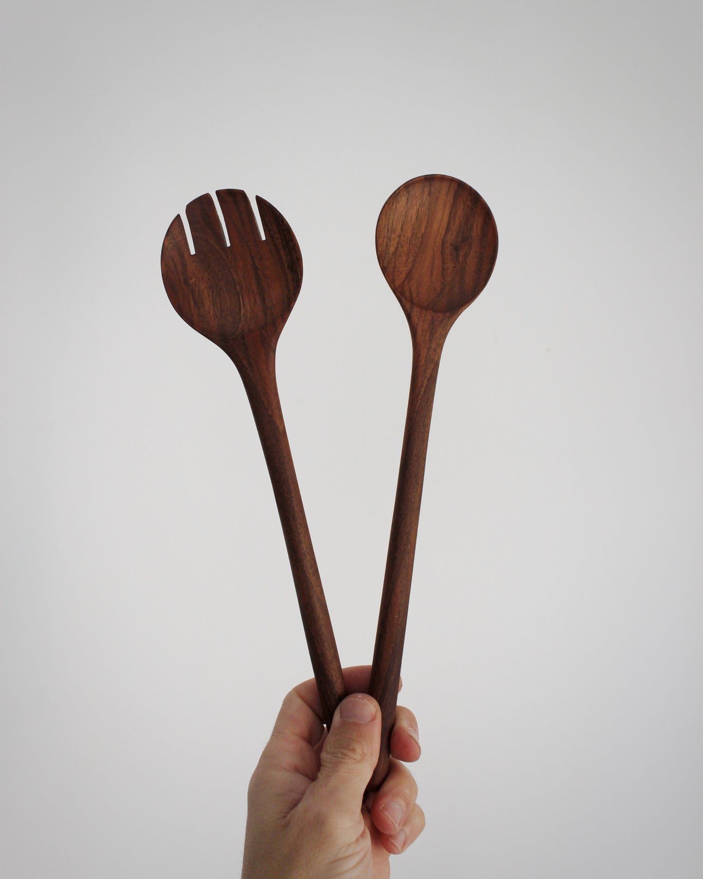 U02 Walnut Serving Spoons