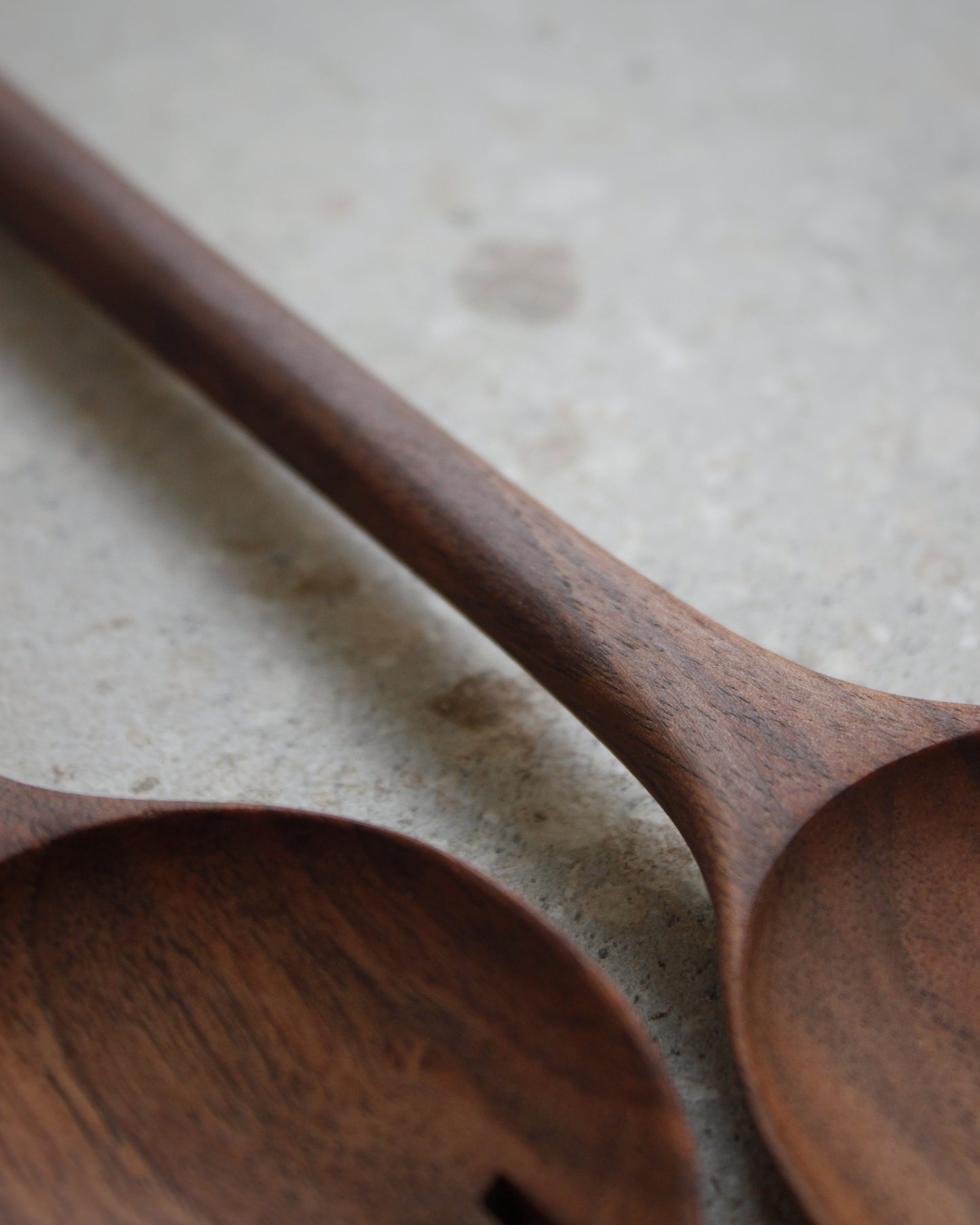 U02 Walnut Serving Spoons