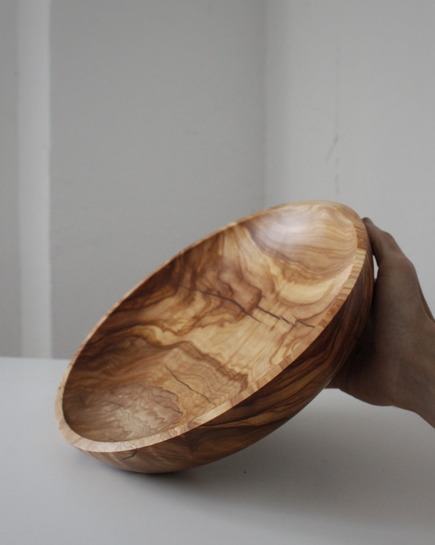 A195 Centro de madera de Olivo Español