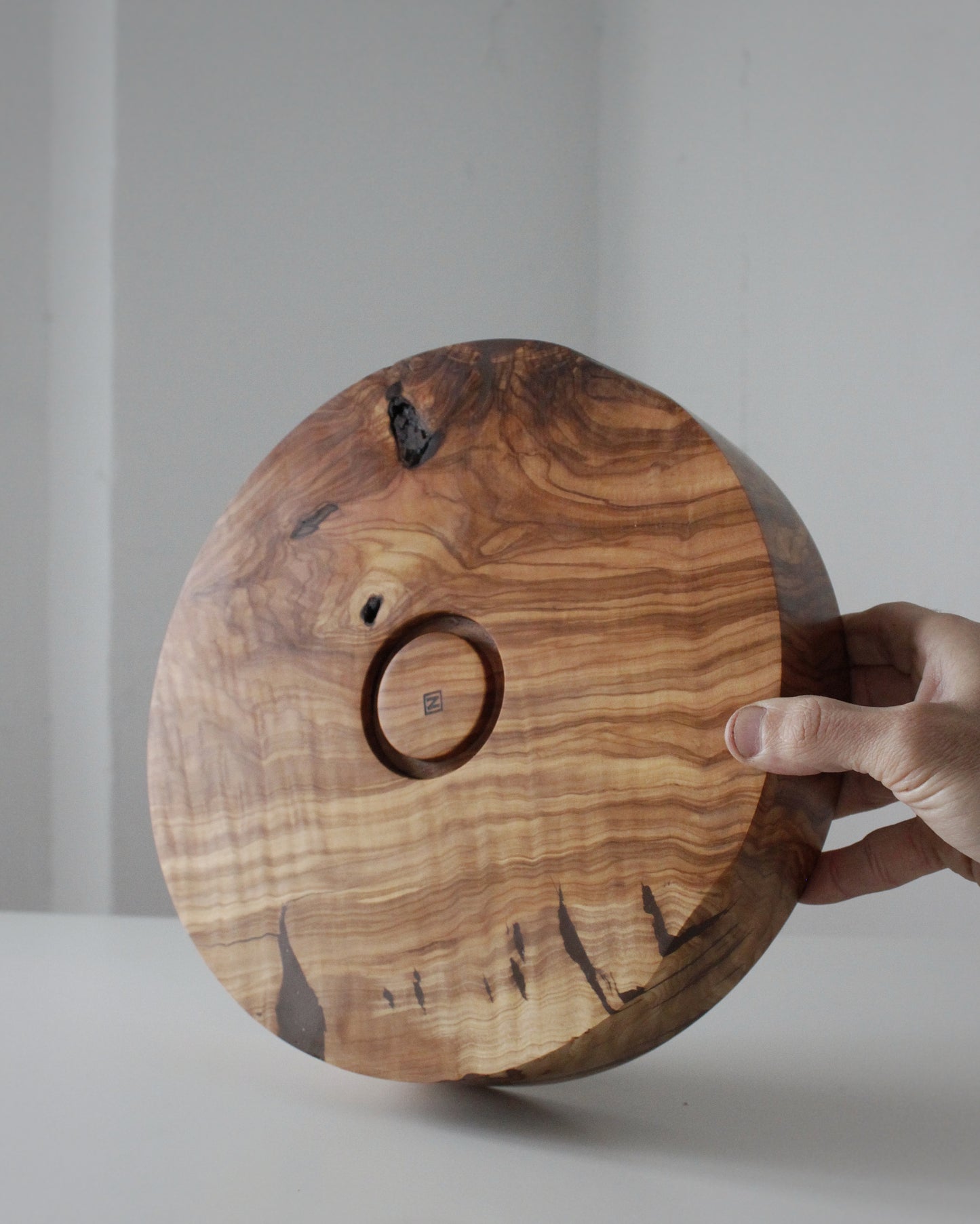 A196 Spanish Olive Wood Center