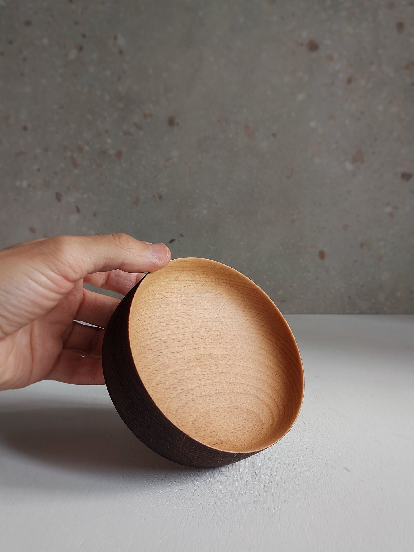 A13 Small beech wood bowl