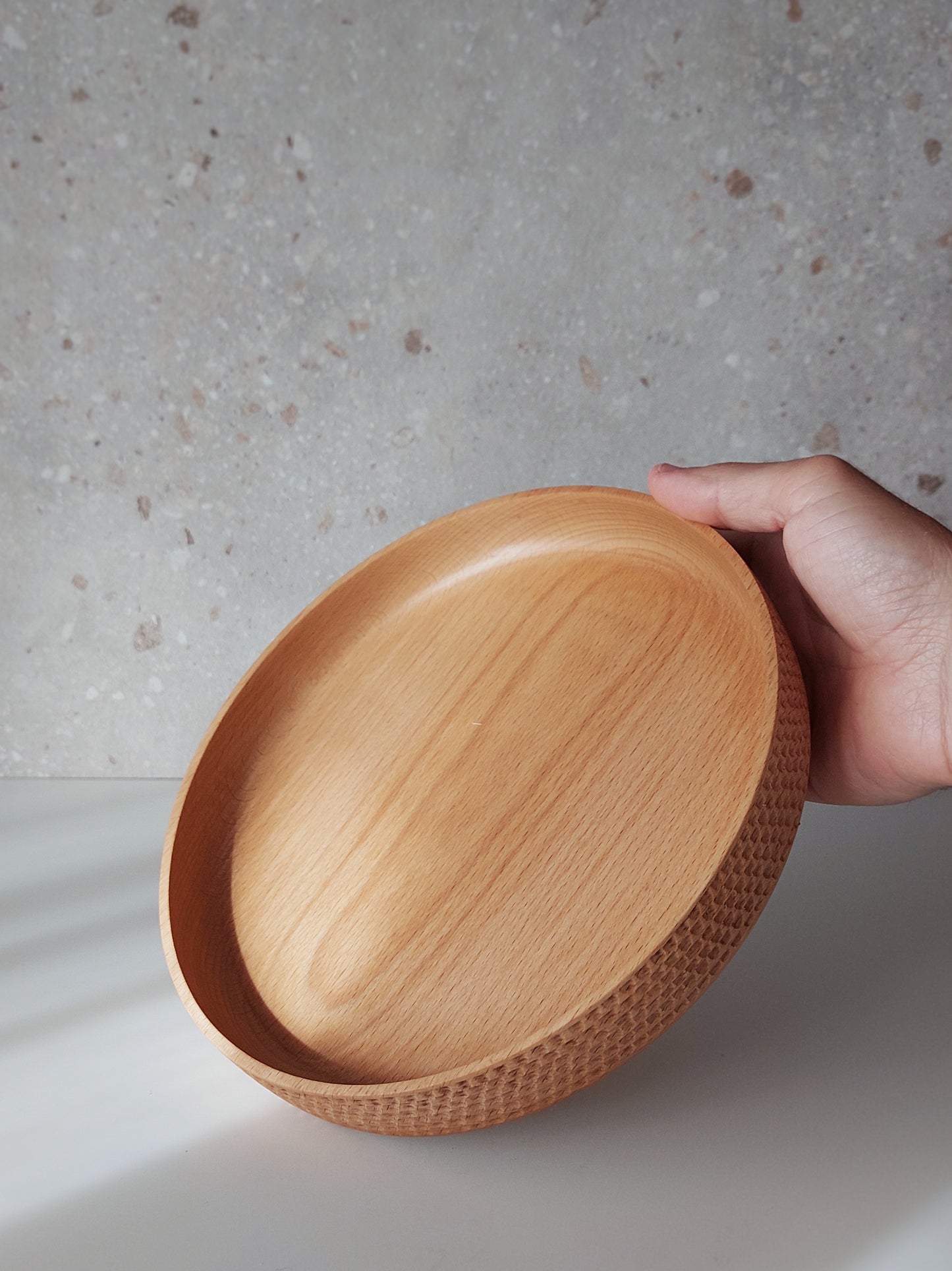 A07 Bandeja de madera de Haya