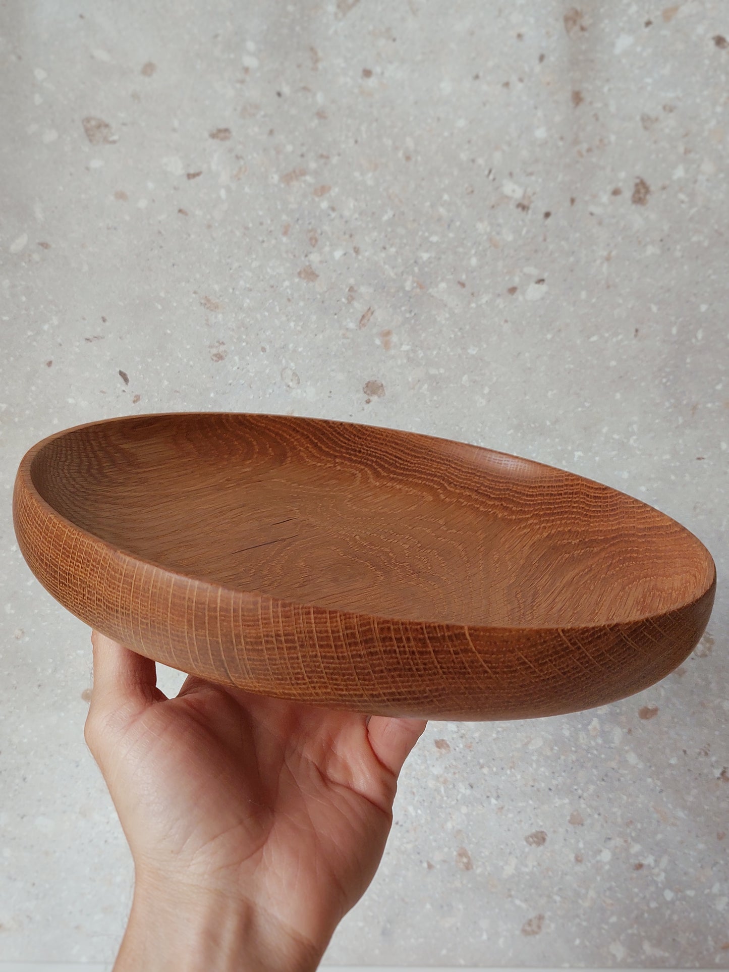 A08 Bandeja de madera de Roble Americano